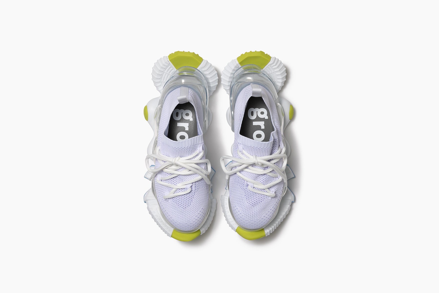 SKYSCRAPER FALCON - WHITE ICE PURPLE / CLEAR ICE GRAY (スカイ