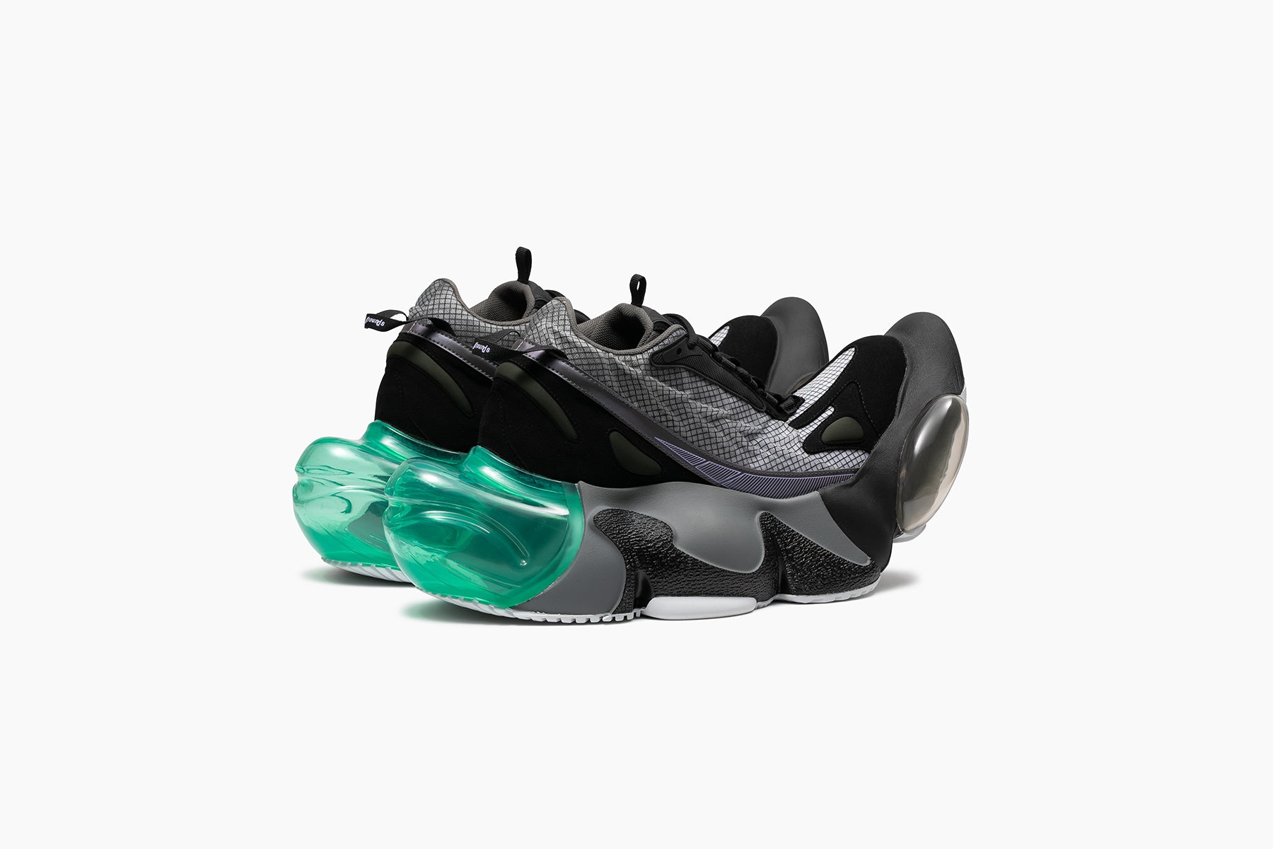 CRYSTAL MELI MELO - GRAY MIX / GRAY GREEN (クリスタル メリメロ