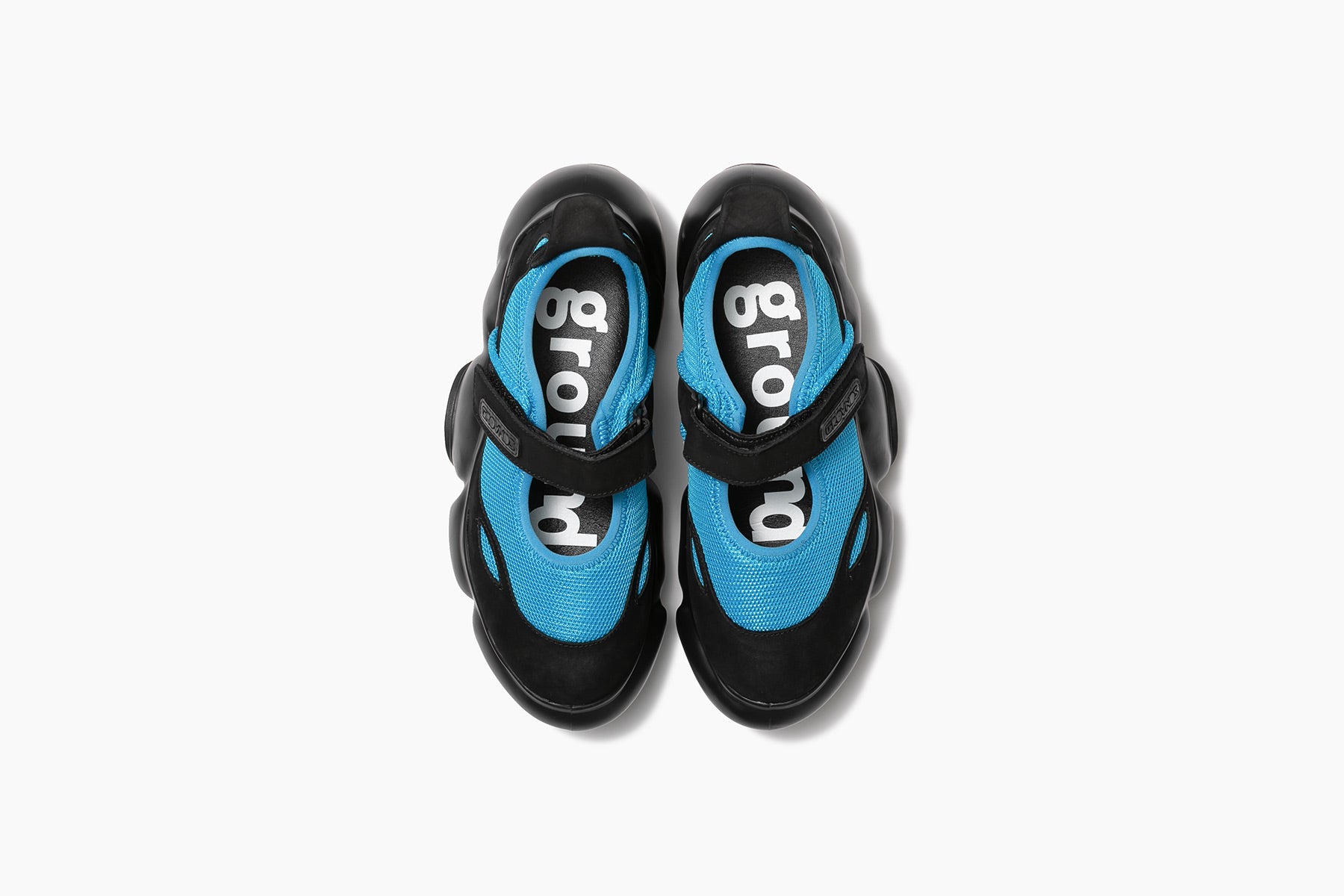 MOOPIE MARY JANE- BLUE BLACK / BLACK SOLID MATTE (ムーピー