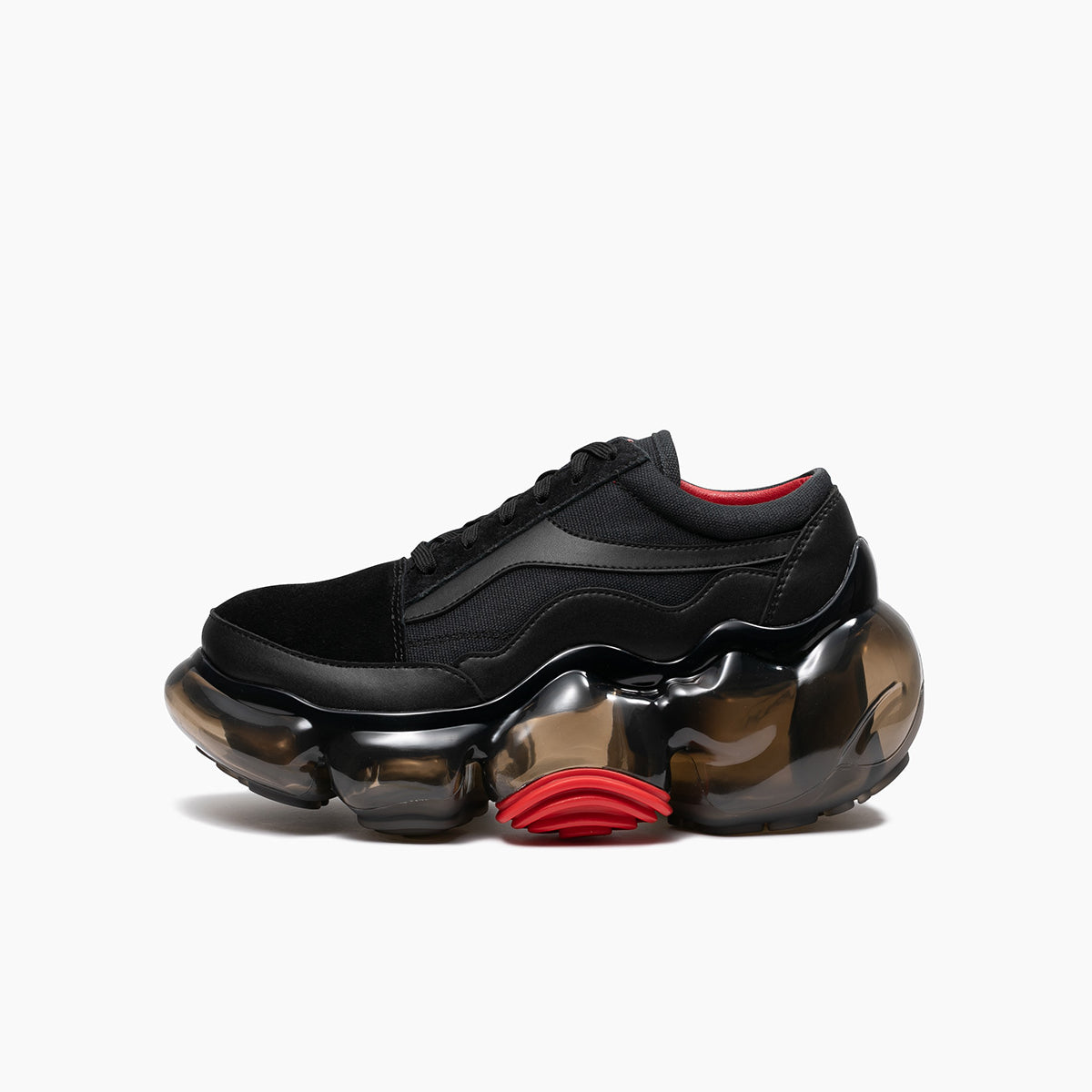 MOOPIE SKATE - BLACK RED / BLACK RED (ムーピー スケート - ブラック 