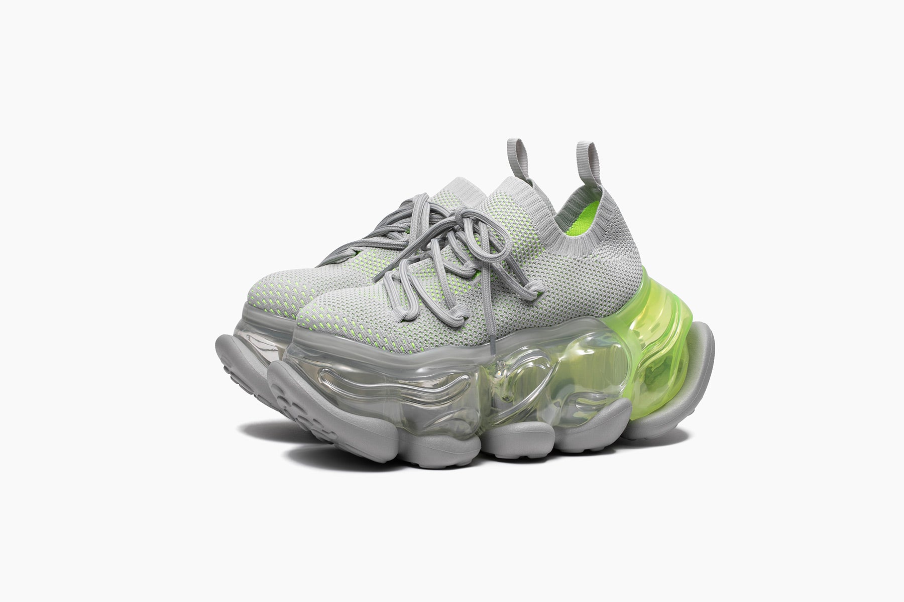 grounds SKYSCRAPER グレー/クリアネオン 25cm