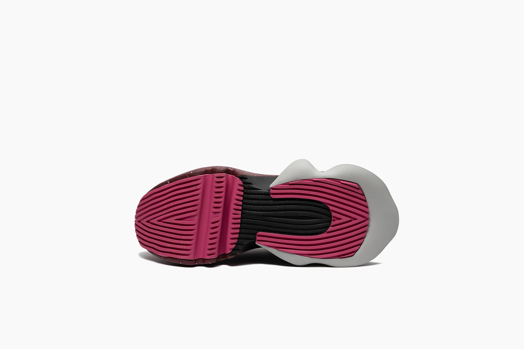 grounds JOG VISION FLUX PALACE LIGHT GRAY / BURGUNDY WHITE SPLASH