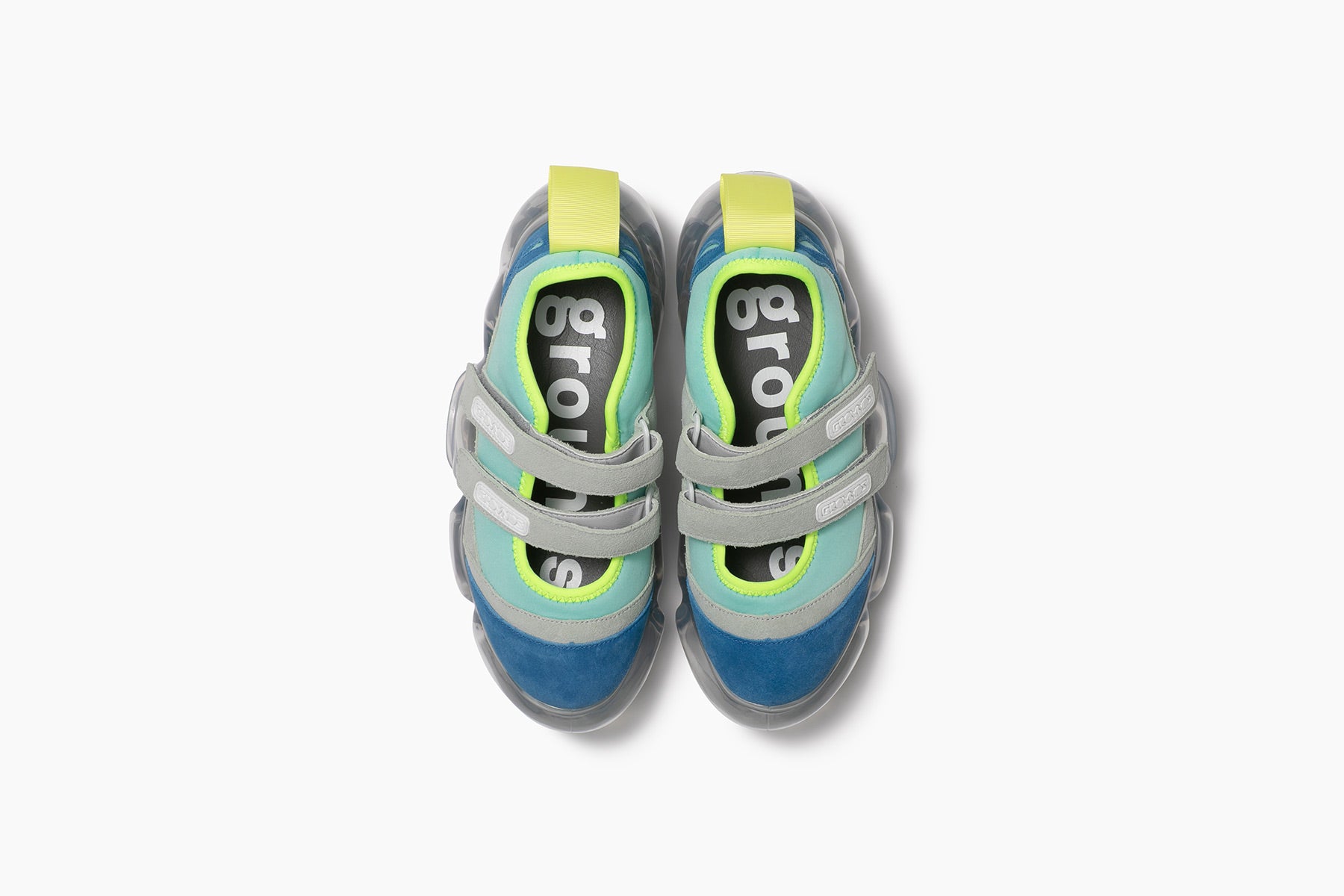 MOOPIE MARY JANE DOUBLE - BLUE MINT / ICE GRAY (ムーピー