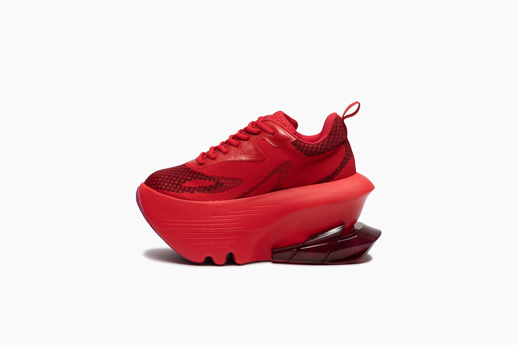 最新人気 VISION JOG SHORE ショア ビジョン (ジョグ RED / RED - 靴