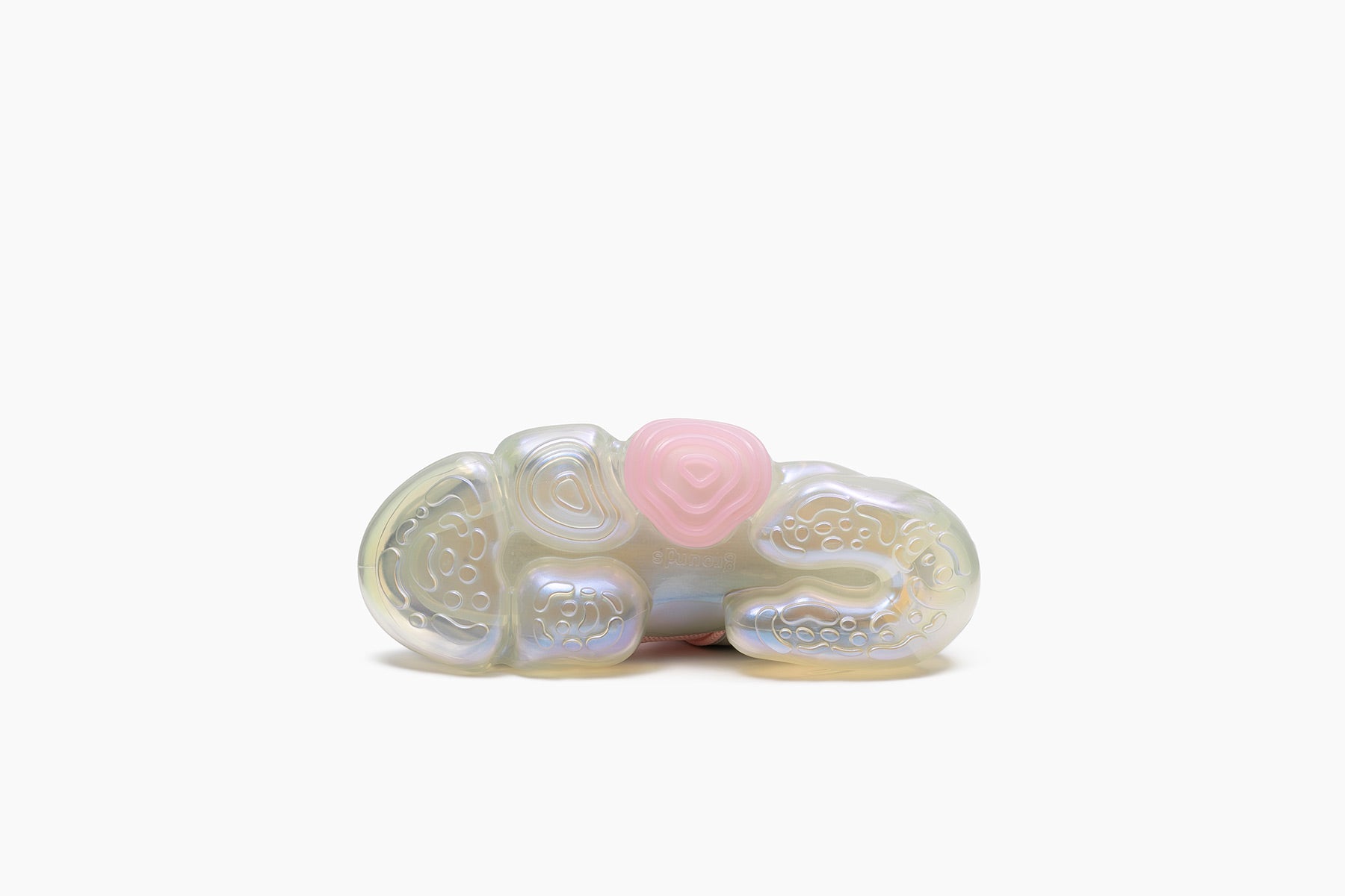 grounds MOOPIE MARY JANE PINK GRAY / CLEAR AURORA