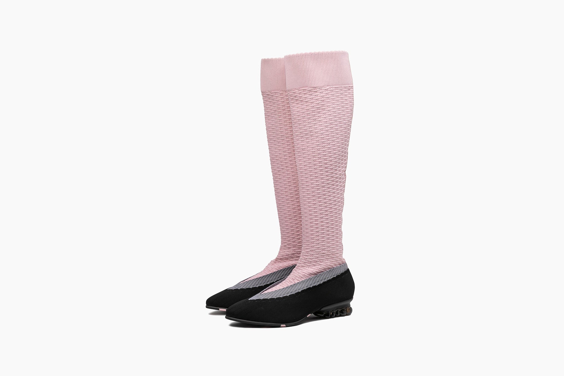 grounds BABY JEWELRY SUNDAY BOOTS PINK BLACK / BLACK