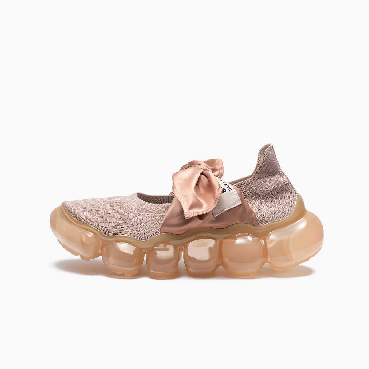 JEWELRY HANKIE PUMPS - DUSTY PINK / NUDE (ジュエリー ハンキー 