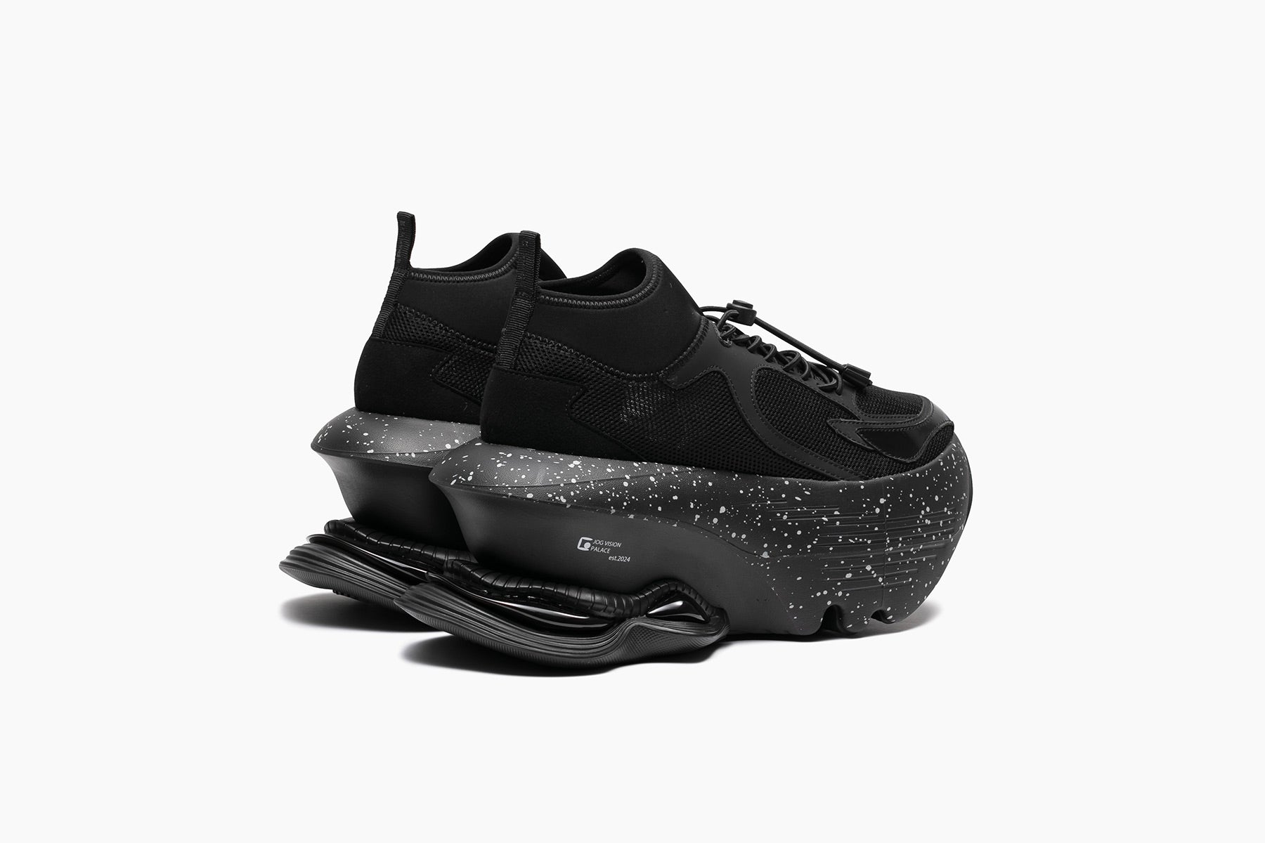 JOG VISION FLUX PALACE - BLACK / BLACK WHITE SPLASH (ジョグ