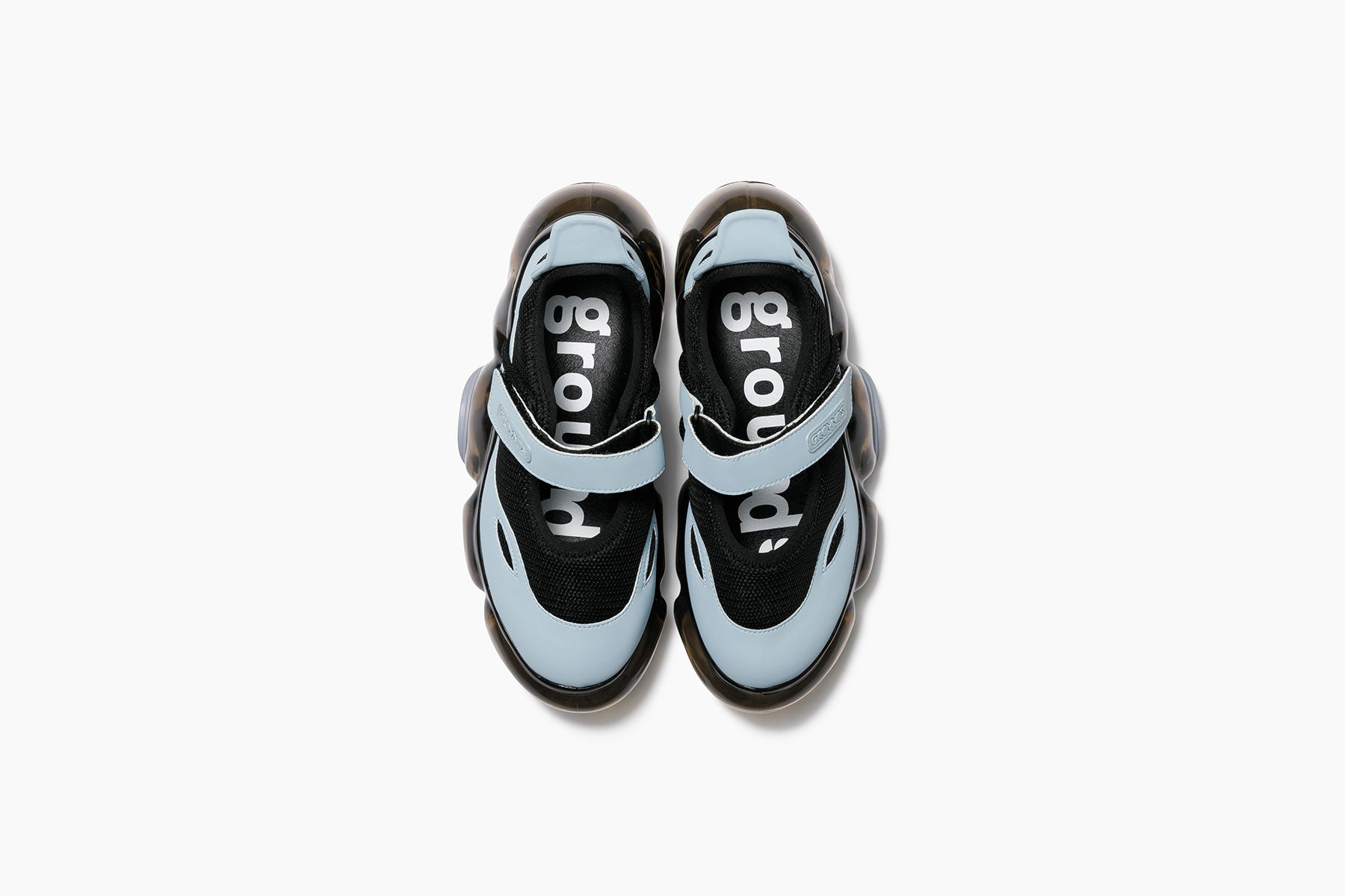 完売品✨ grounds MOOPIE MARY JANE ブラック 厚底 24 MOOPIE MARY JANE- BLACK NUDE / BLACK (ムーピー メリー