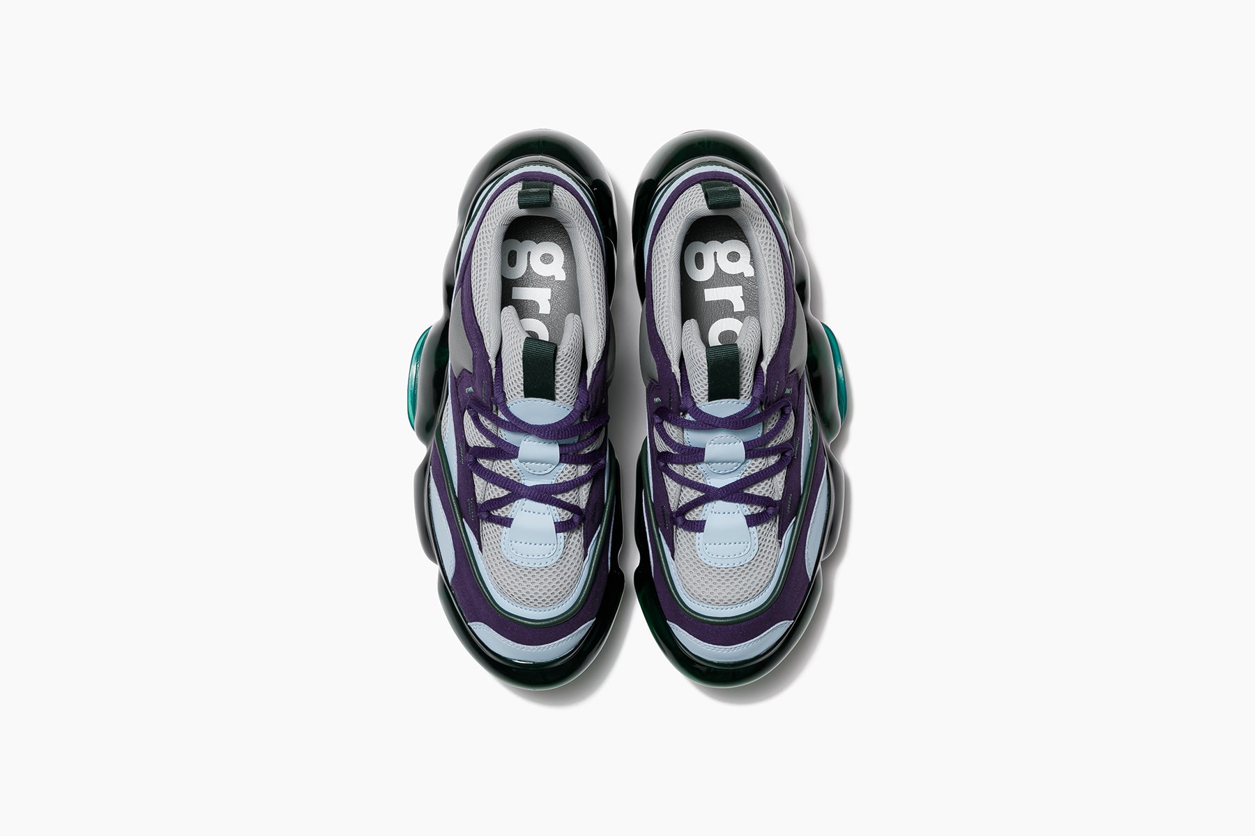 MOOPIE JAWS - PURPLE BLUE / DARK GREEN (ムーピー ジョーズ パープル