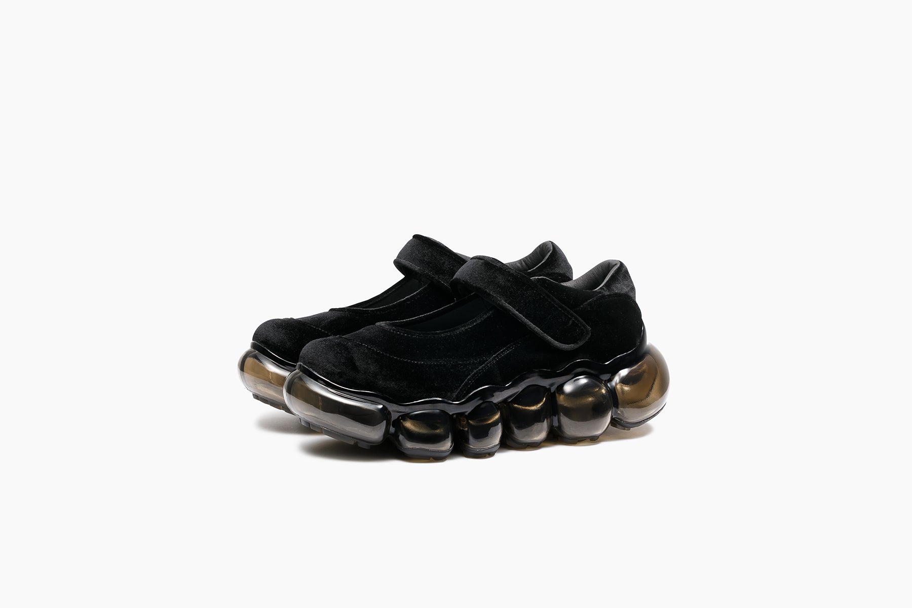 grounds JEWELRY COCOON　BLACK VELVET / BLACK