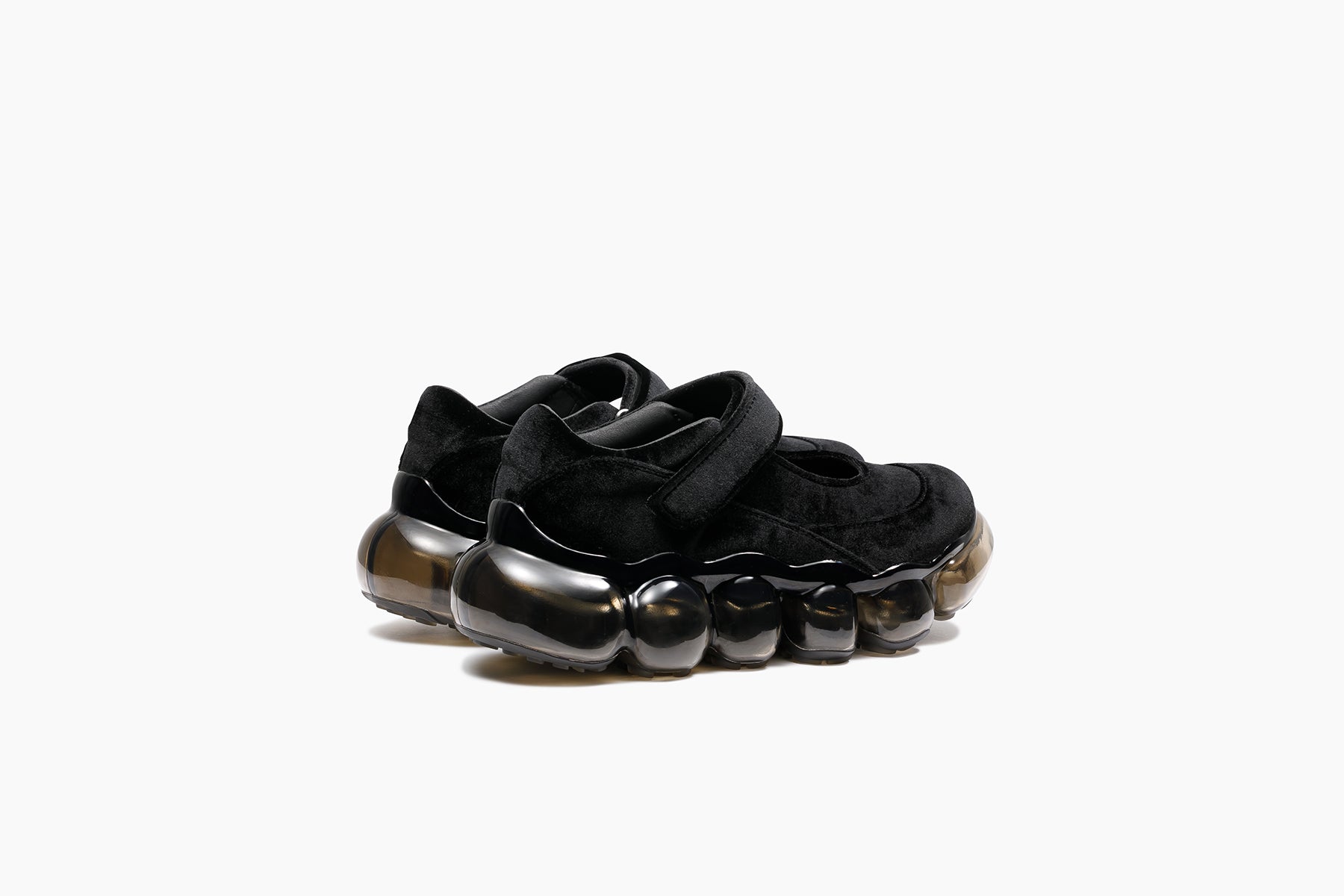 grounds JEWELRY COCOON　BLACK VELVET / BLACK