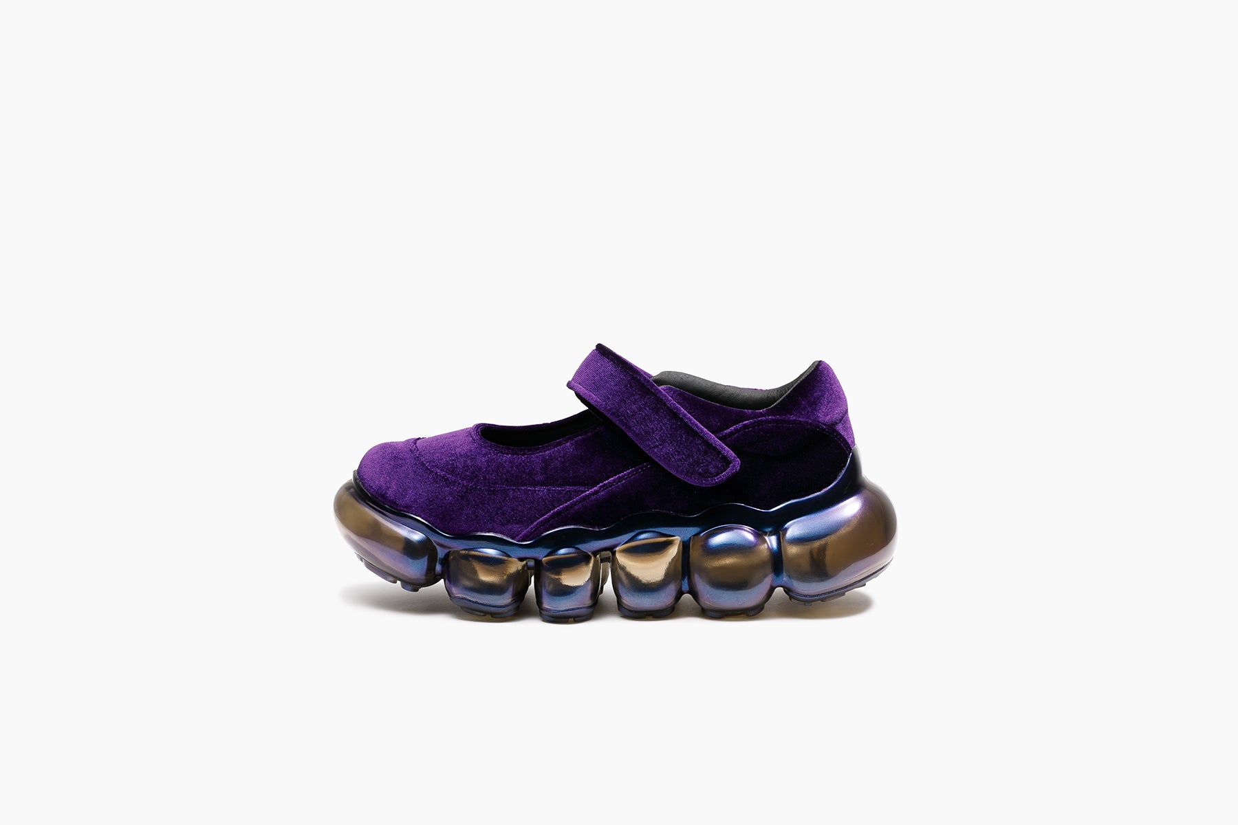 grounds JEWELRY COCOON　PURPLE VELVET / BLACK AURORA