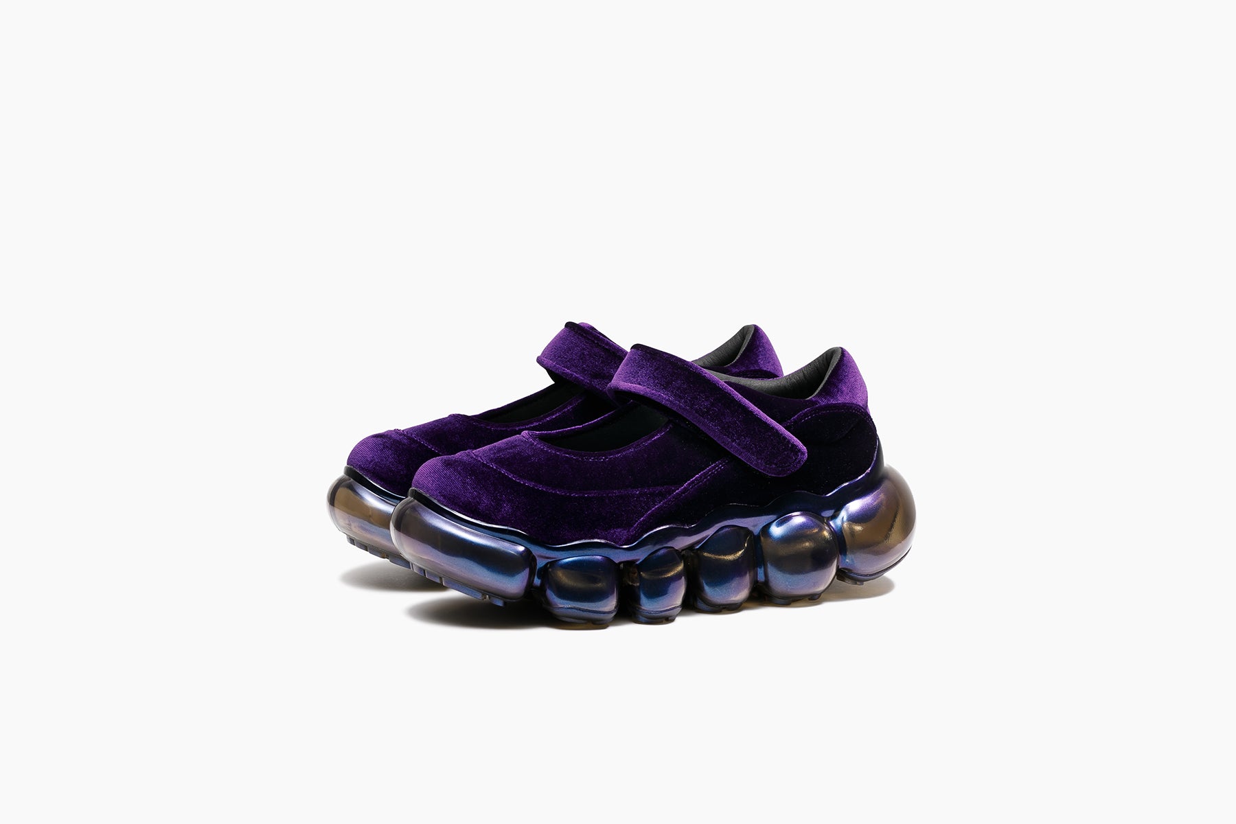 grounds JEWELRY COCOON　PURPLE VELVET / BLACK AURORA
