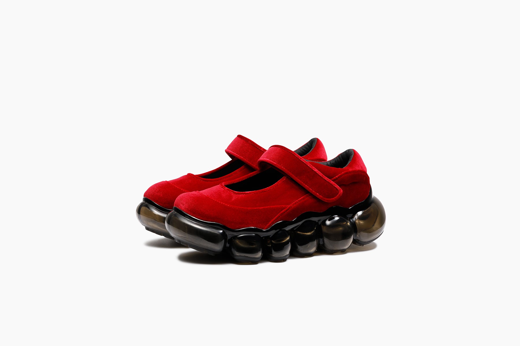 grounds JEWELRY COCOON　RED VELVET / BLACK