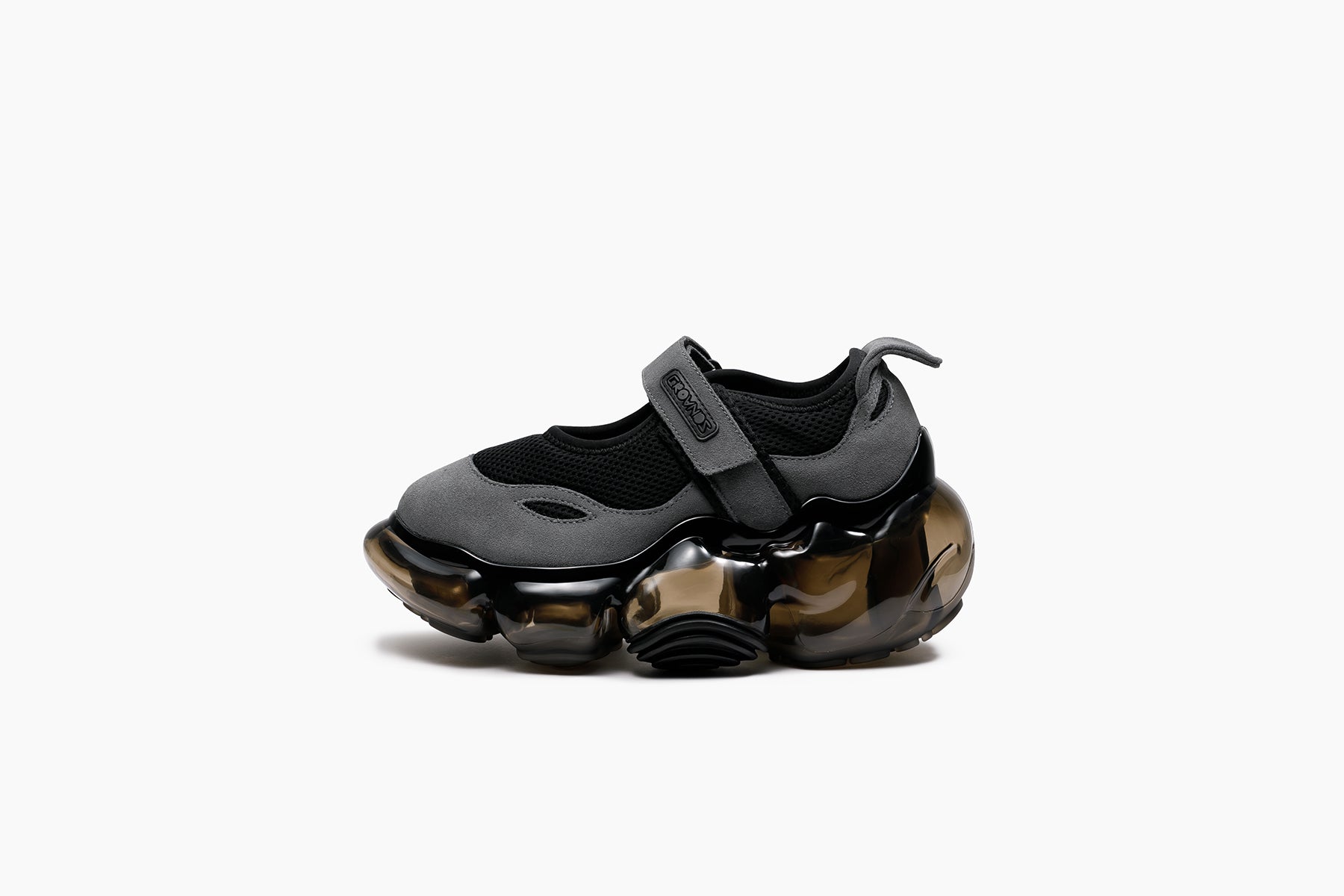 grounds MOOPIE MARY JANE　DARK GRAY / BLACK
