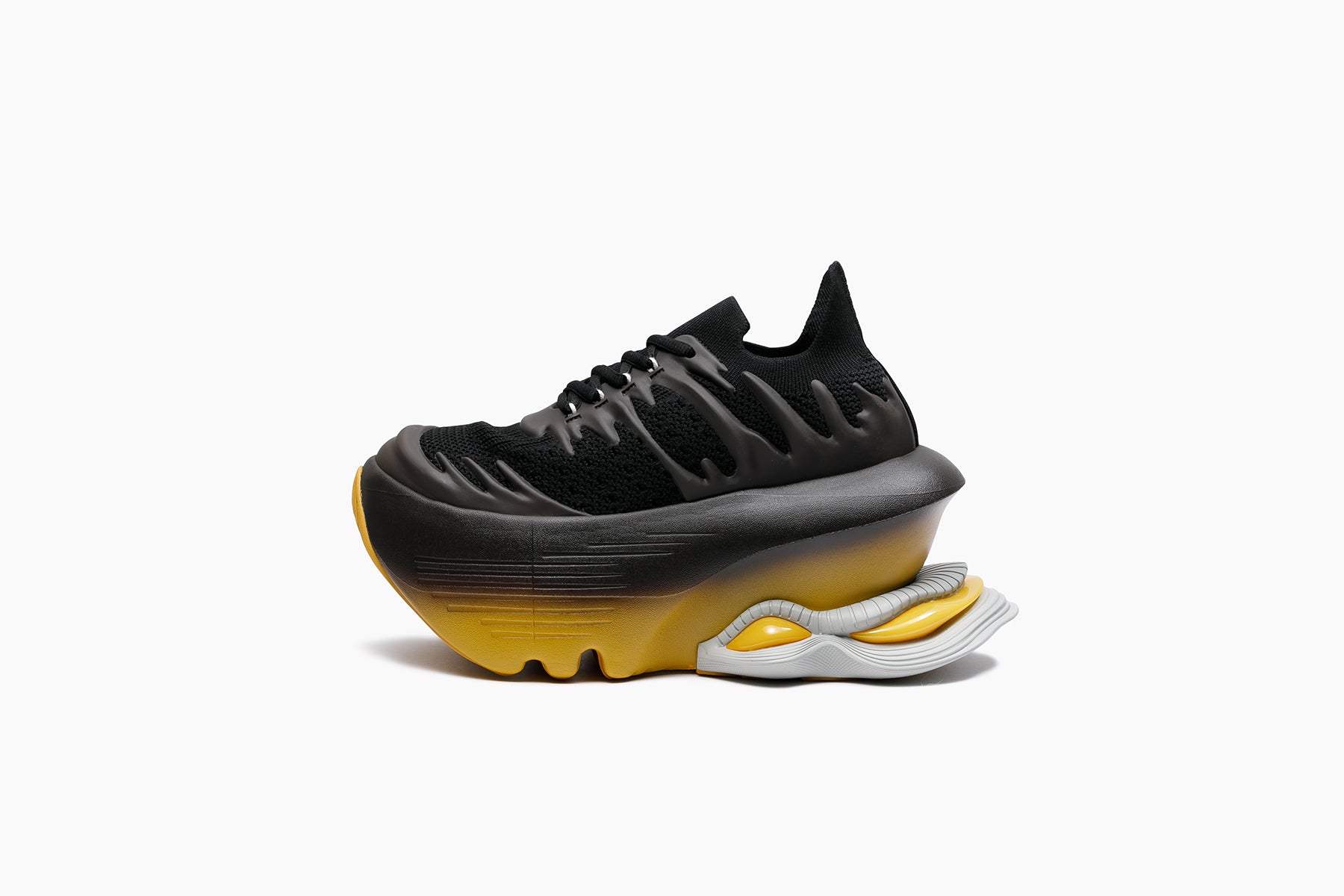 grounds JOG VISION FLUX BLAST　BLACK BROWN / BROWN YELLOW