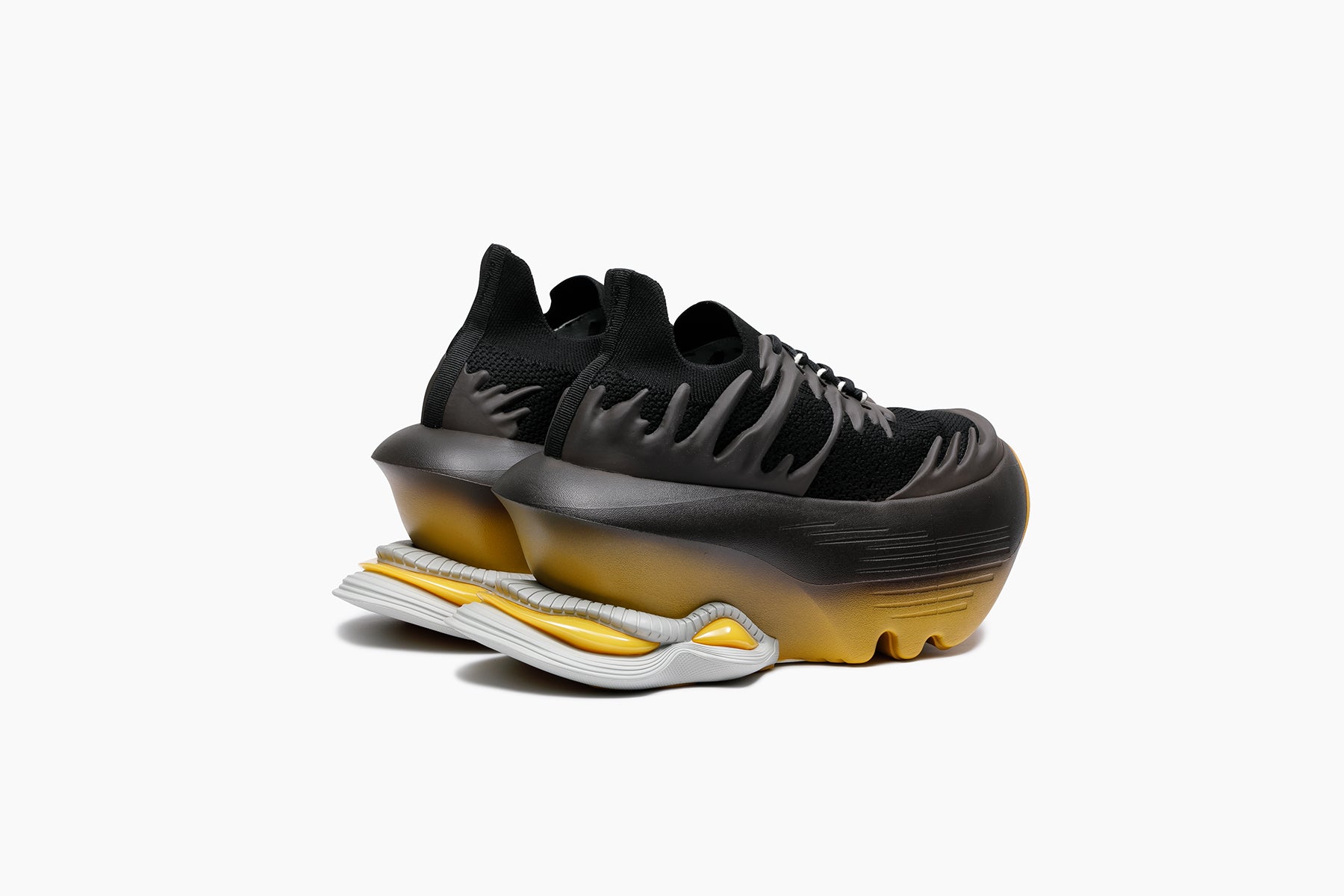 grounds JOG VISION FLUX BLAST　BLACK BROWN / BROWN YELLOW