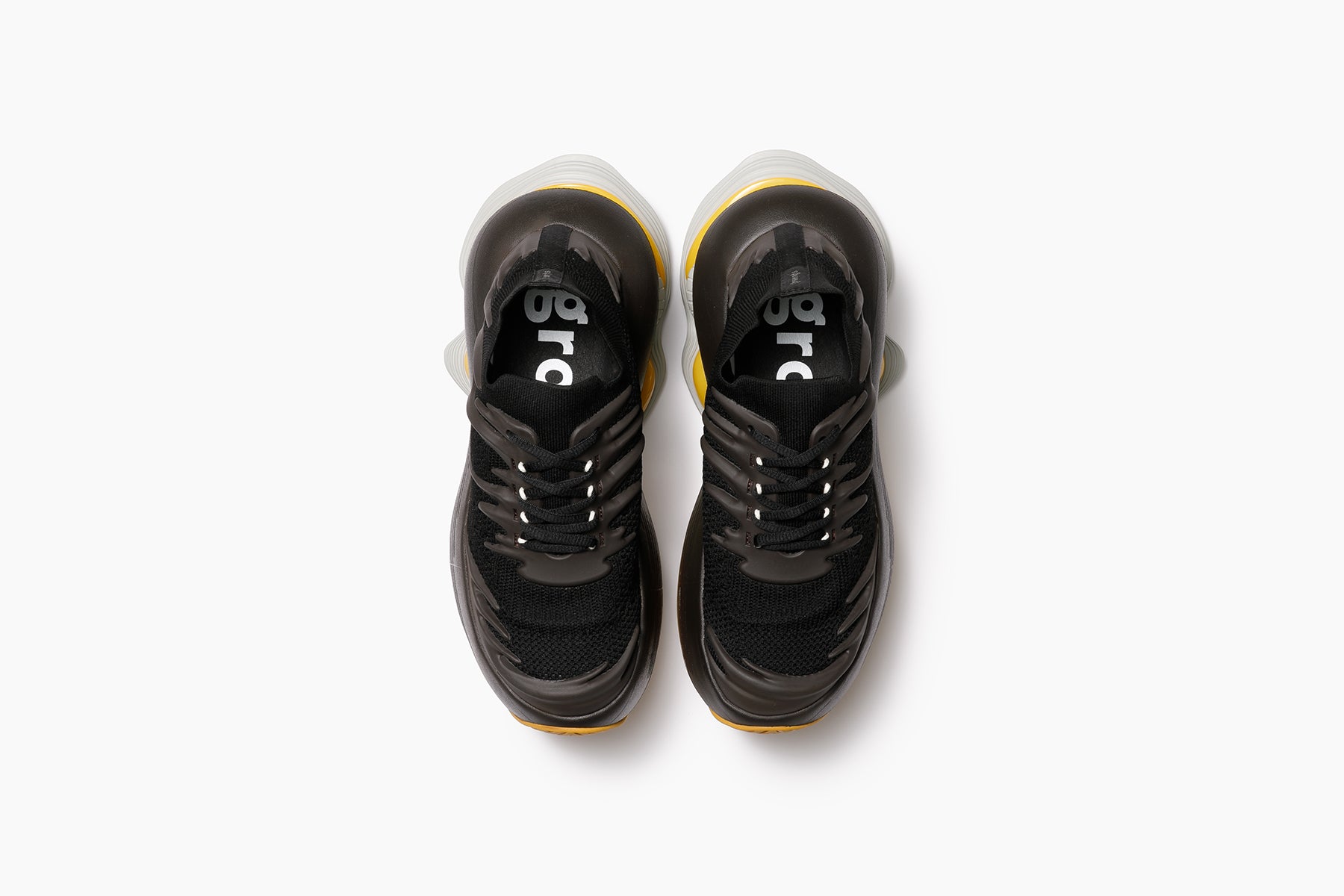 grounds JOG VISION FLUX BLAST　BLACK BROWN / BROWN YELLOW