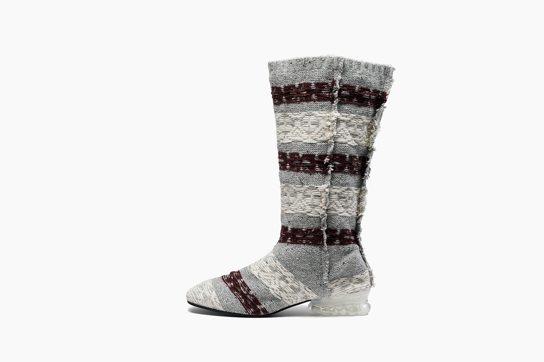 grounds BABY JEWELRY X MERYLL ROGGE	03 |  FAIRISLE SHORT / LIGHT GRAY