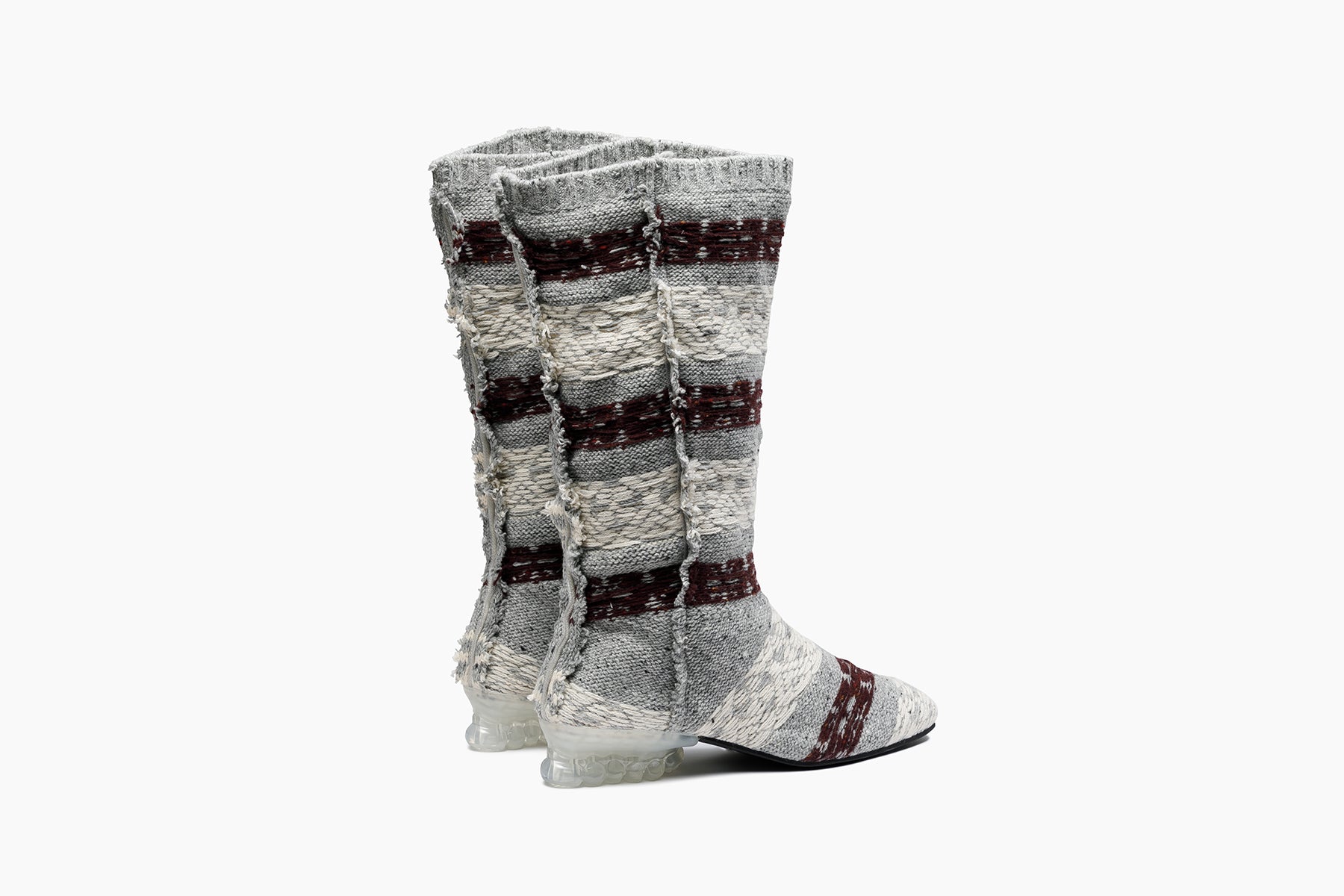 grounds BABY JEWELRY X MERYLL ROGGE	03 |  FAIRISLE SHORT / LIGHT GRAY