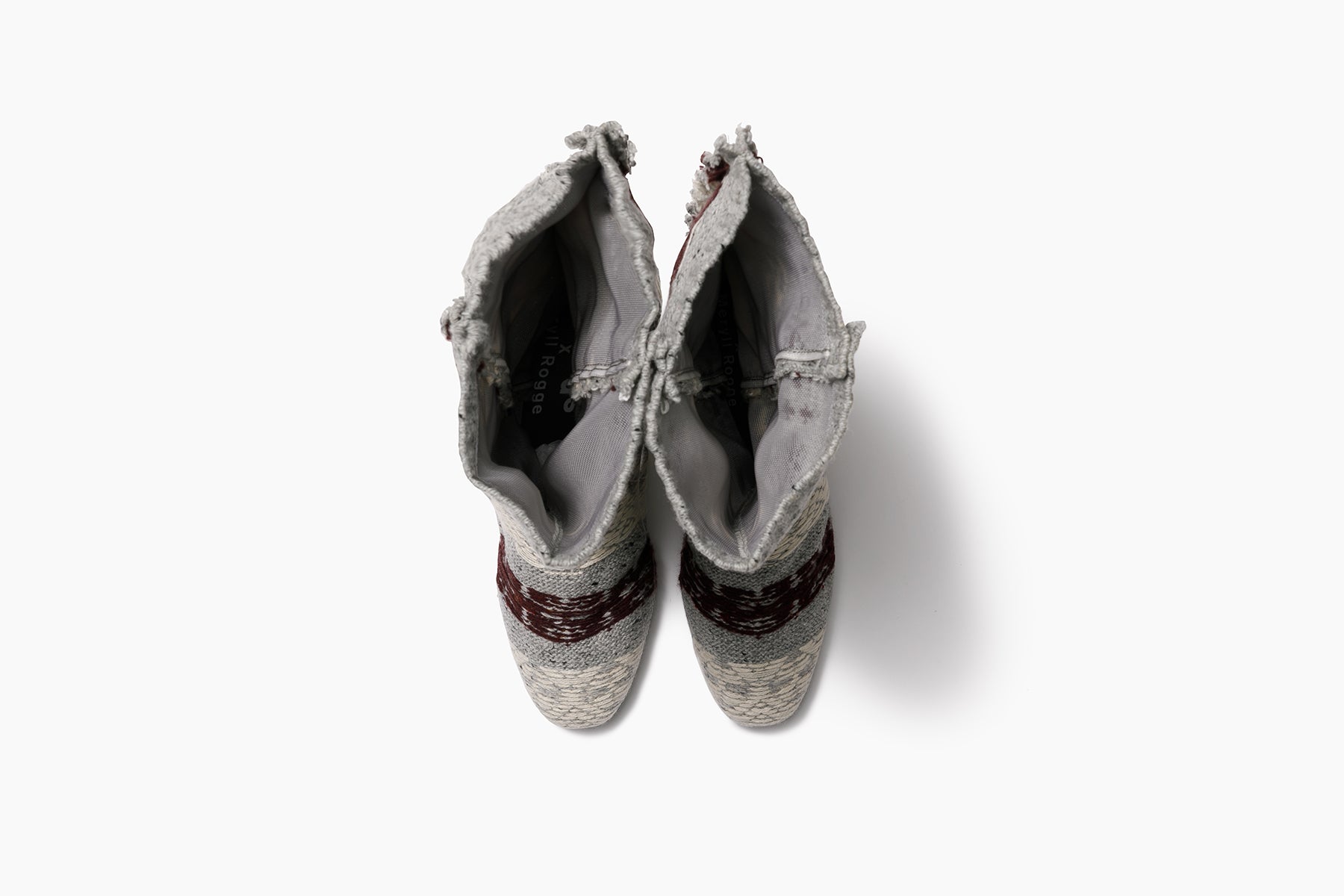grounds BABY JEWELRY X MERYLL ROGGE	03 |  FAIRISLE SHORT / LIGHT GRAY