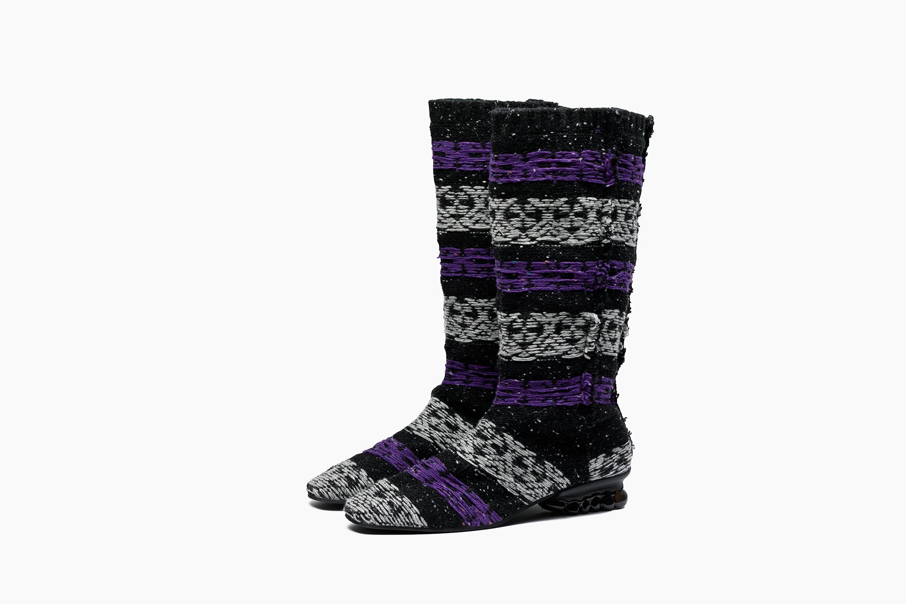 grounds BABY JEWELRY X MERYLL ROGGE	03 |  FAIRISLE SHORT / PURPLE