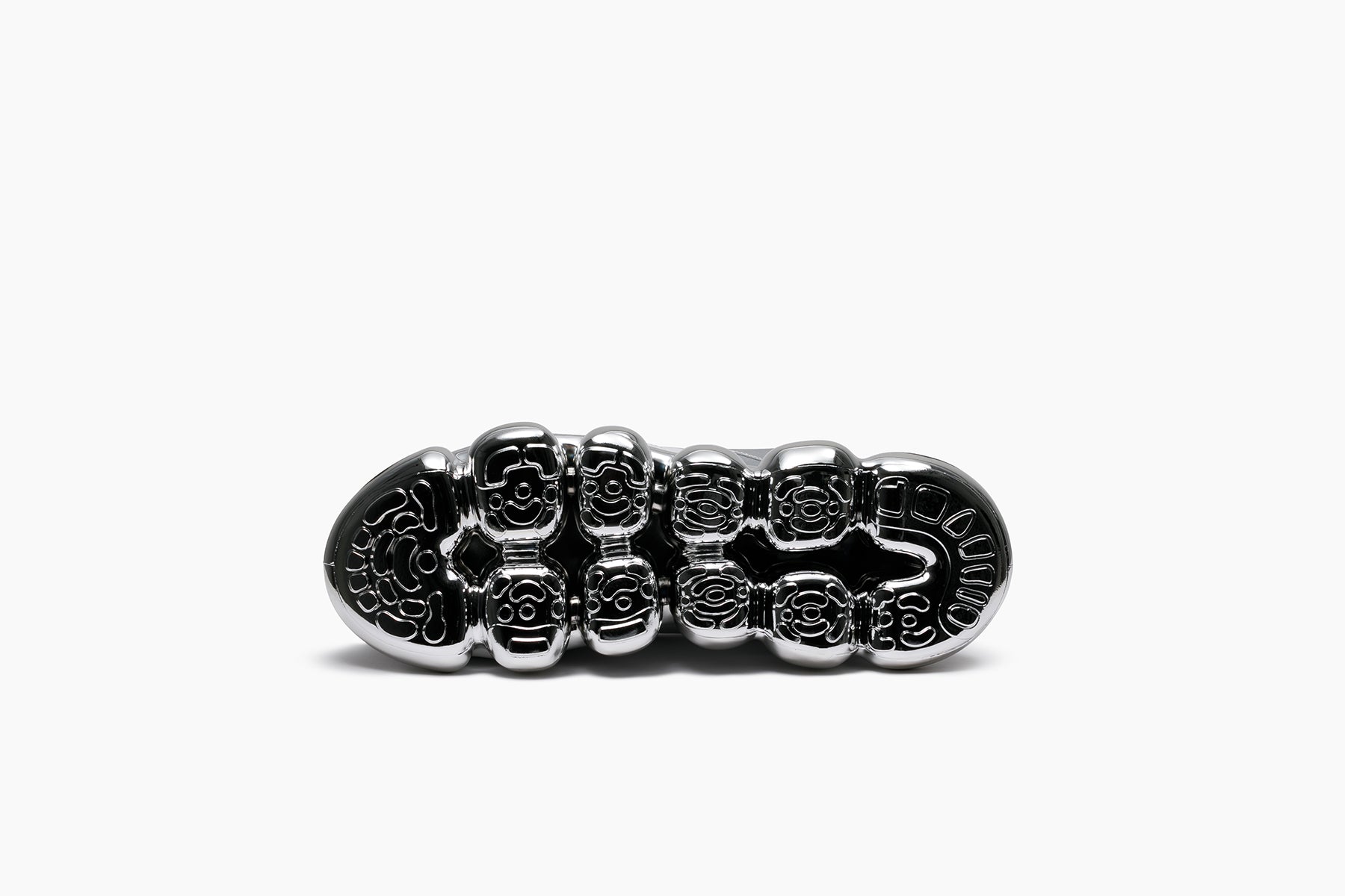 JEWELRY MONSIEUR CHROME SCRATCH - SILVER DOTS / SILVER CHROME