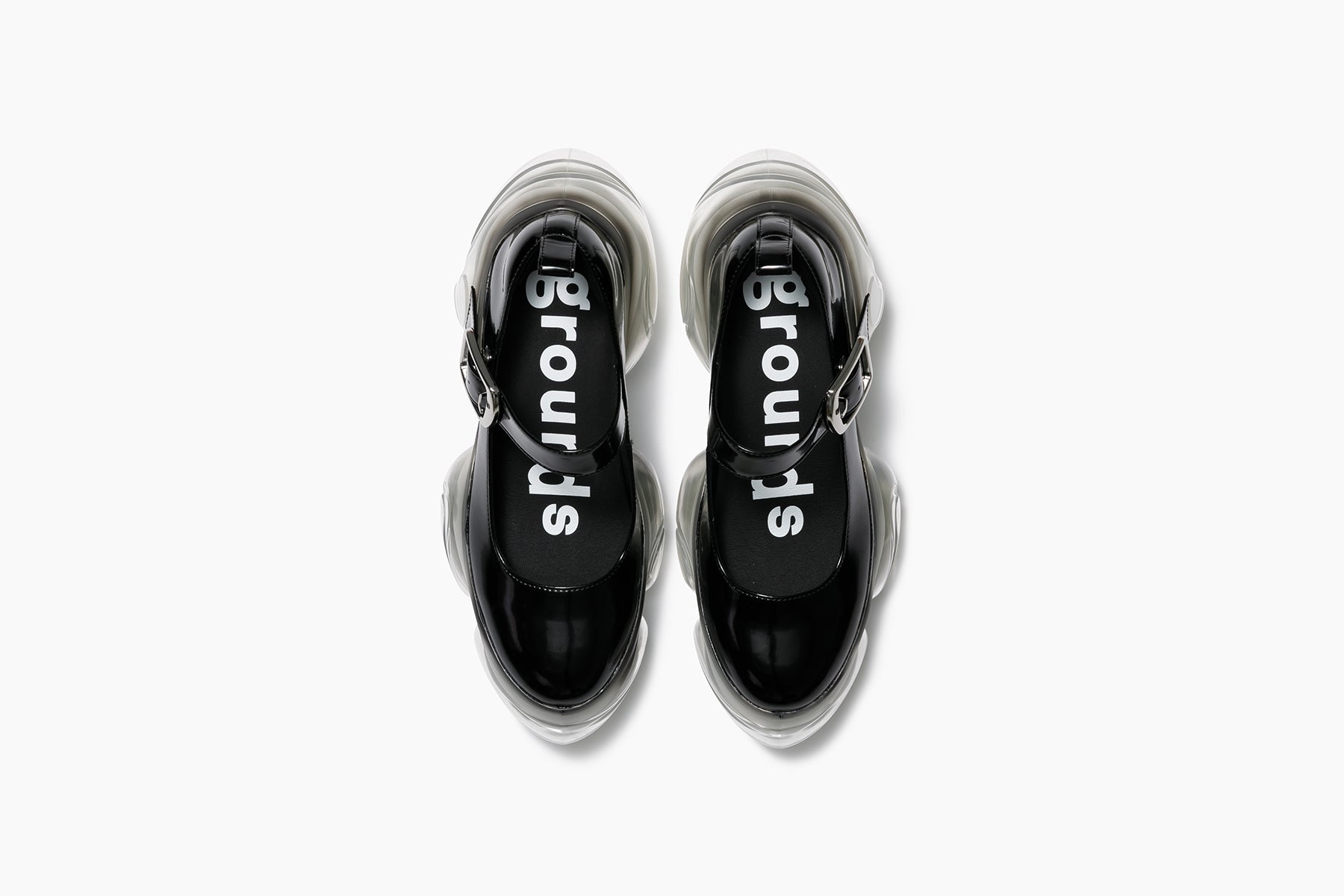 LOOPIE LADY(BLACK×BLACK) / grounds LOOPIE LADY - BLACK / CLEAR (ルーピー レディ ブラック / クリア