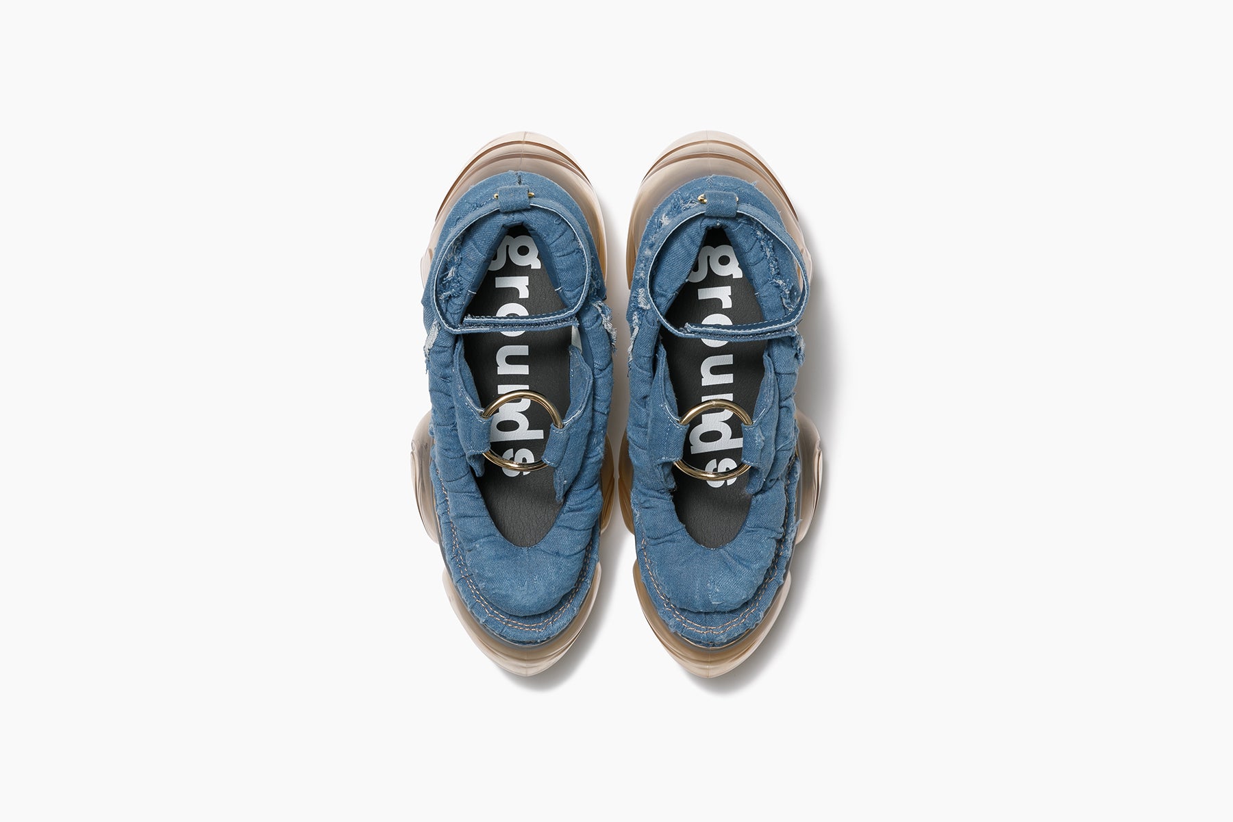 LOOPIE DONUTS - LIGHT BLUE DENIM / SAND (ルーピー ドーナッツ