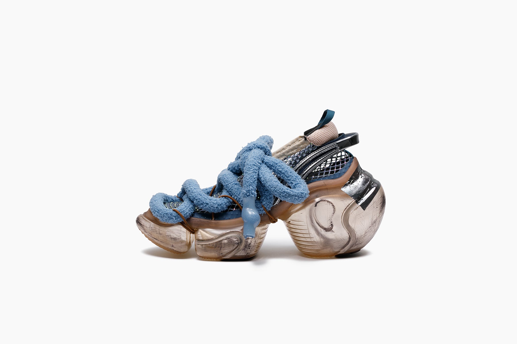 【新品】26春夏 grounds グラウンズ LOOPIE NIGHT HIKE LOOPIE NIGHT HIKE - LIGHT DENIM / SAND (ルーピー ナイトハイク