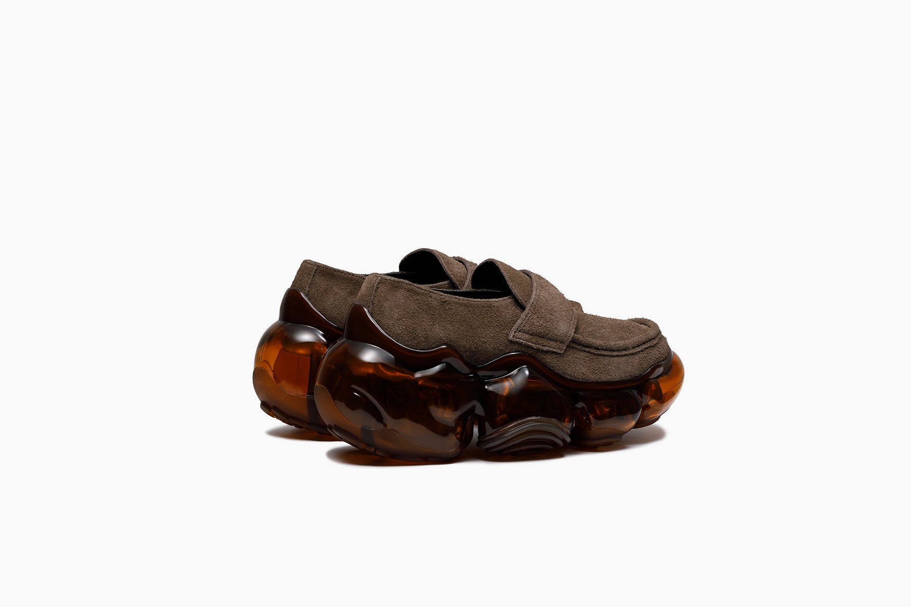 grounds MOOPIE LOAFER　BROWN SUEDE / BROWN