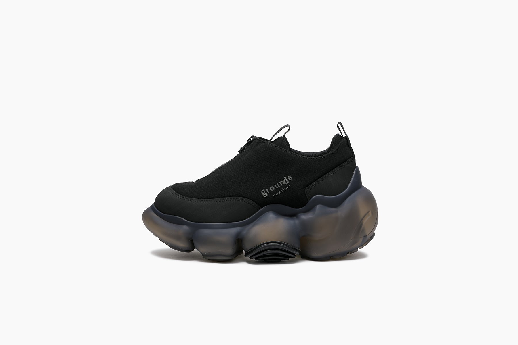 grounds MOOPIE WEATHER LOWCUT	BLACK / BLACK MATTE