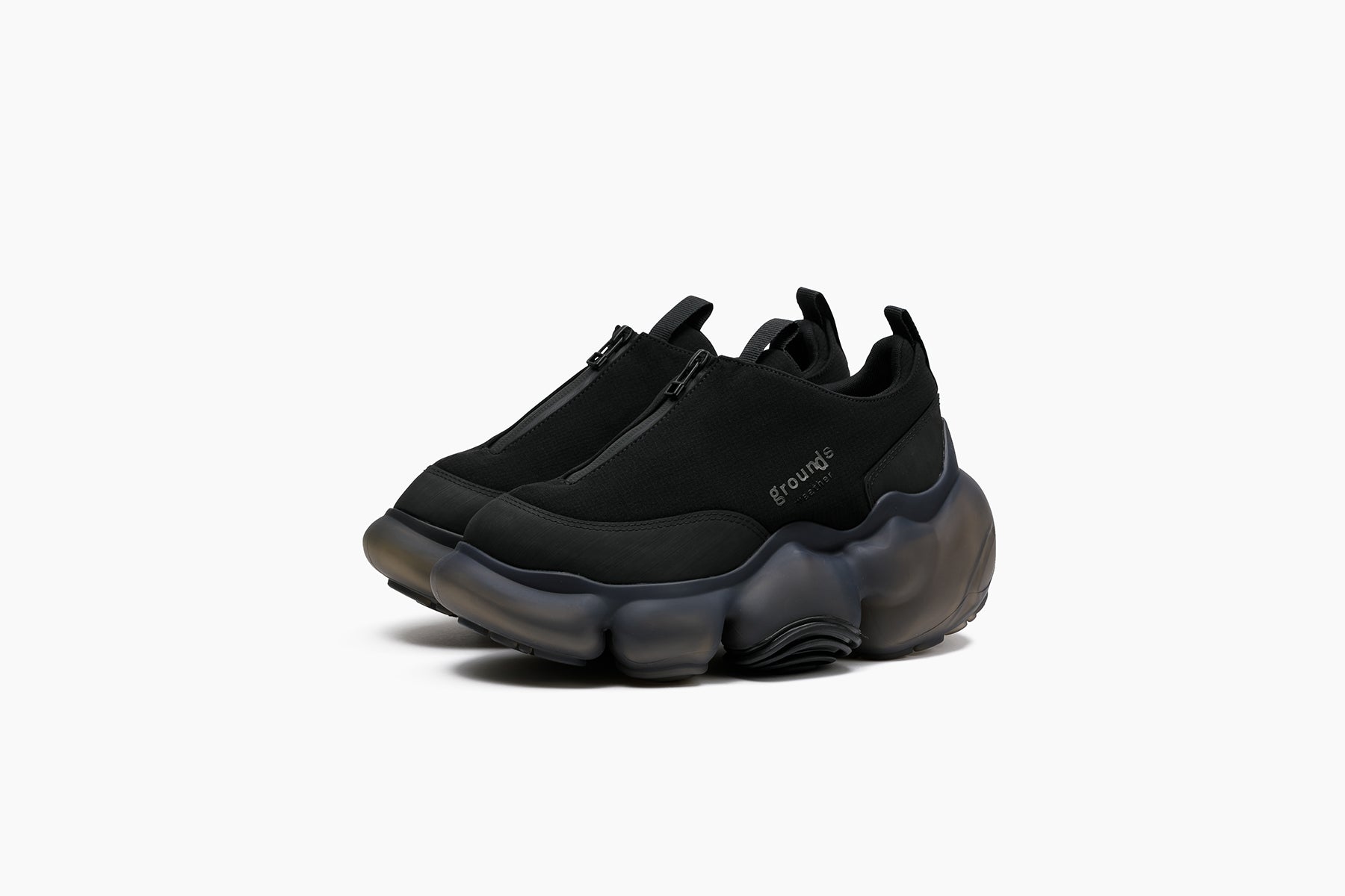 grounds MOOPIE WEATHER LOWCUT	BLACK / BLACK MATTE