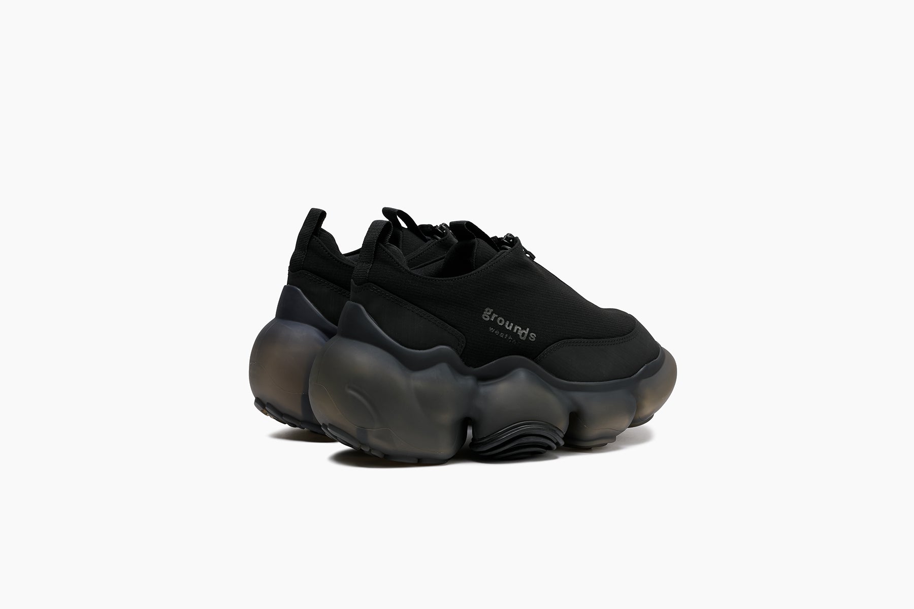 MOOPIE WEATHER LOWCUT - BLACK / BLACK MATTE (ムーピー