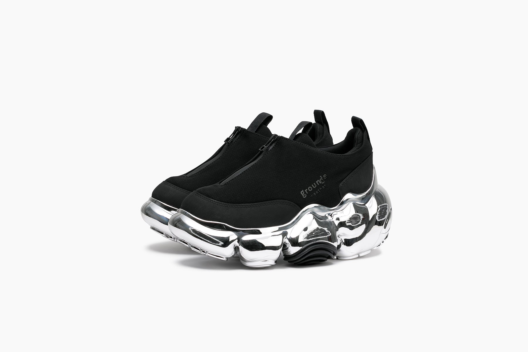 grounds MOOPIE WEATHER LOWCUT CHROME	BLACK / CHROME