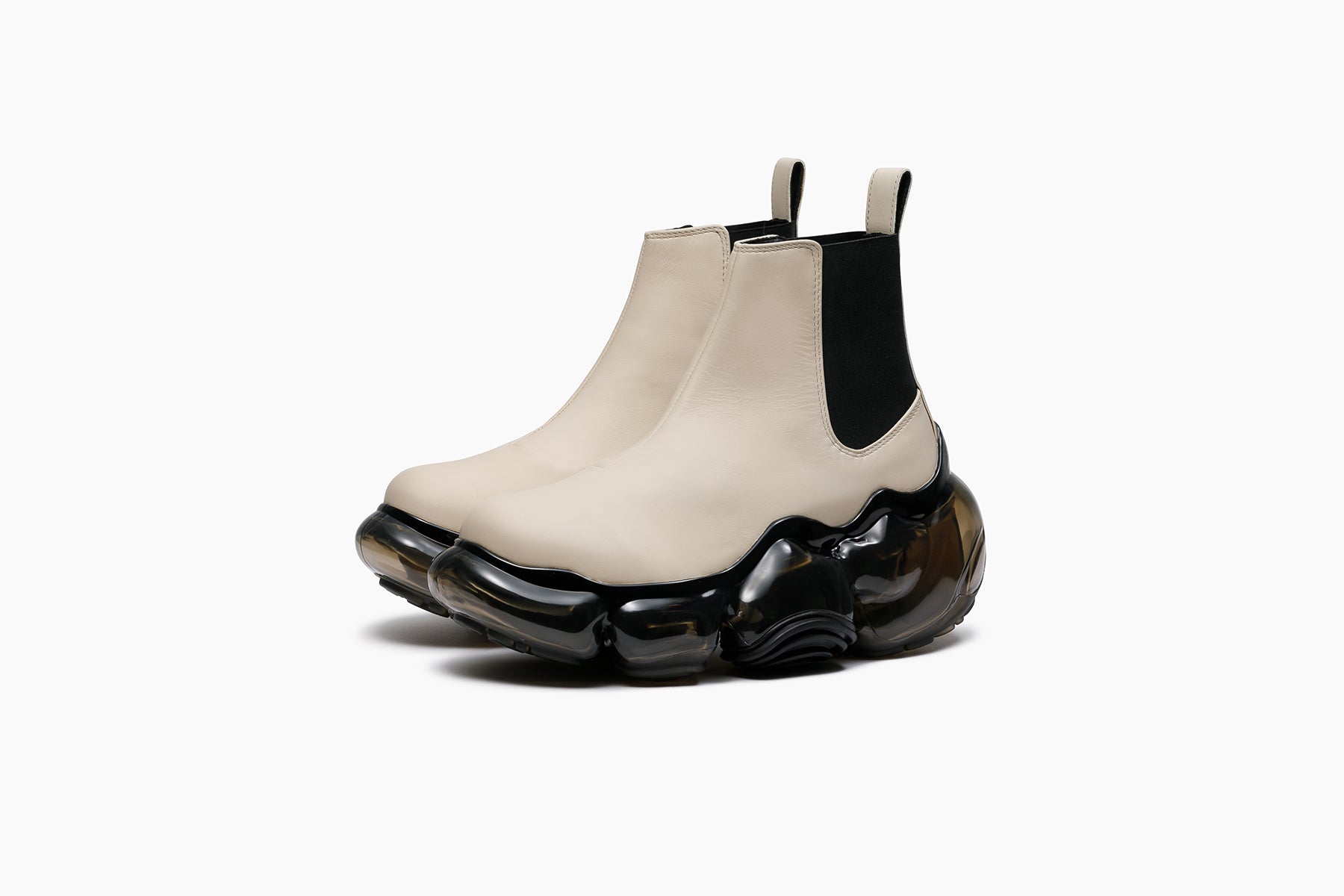 grounds MOOPIE SIDE GORE　IVORY / BLACK