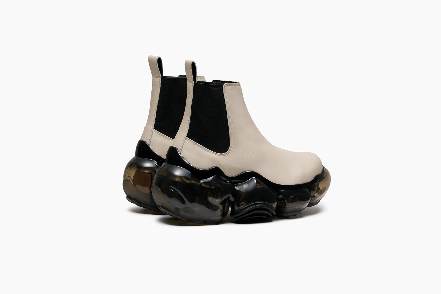 grounds MOOPIE SIDE GORE　IVORY / BLACK