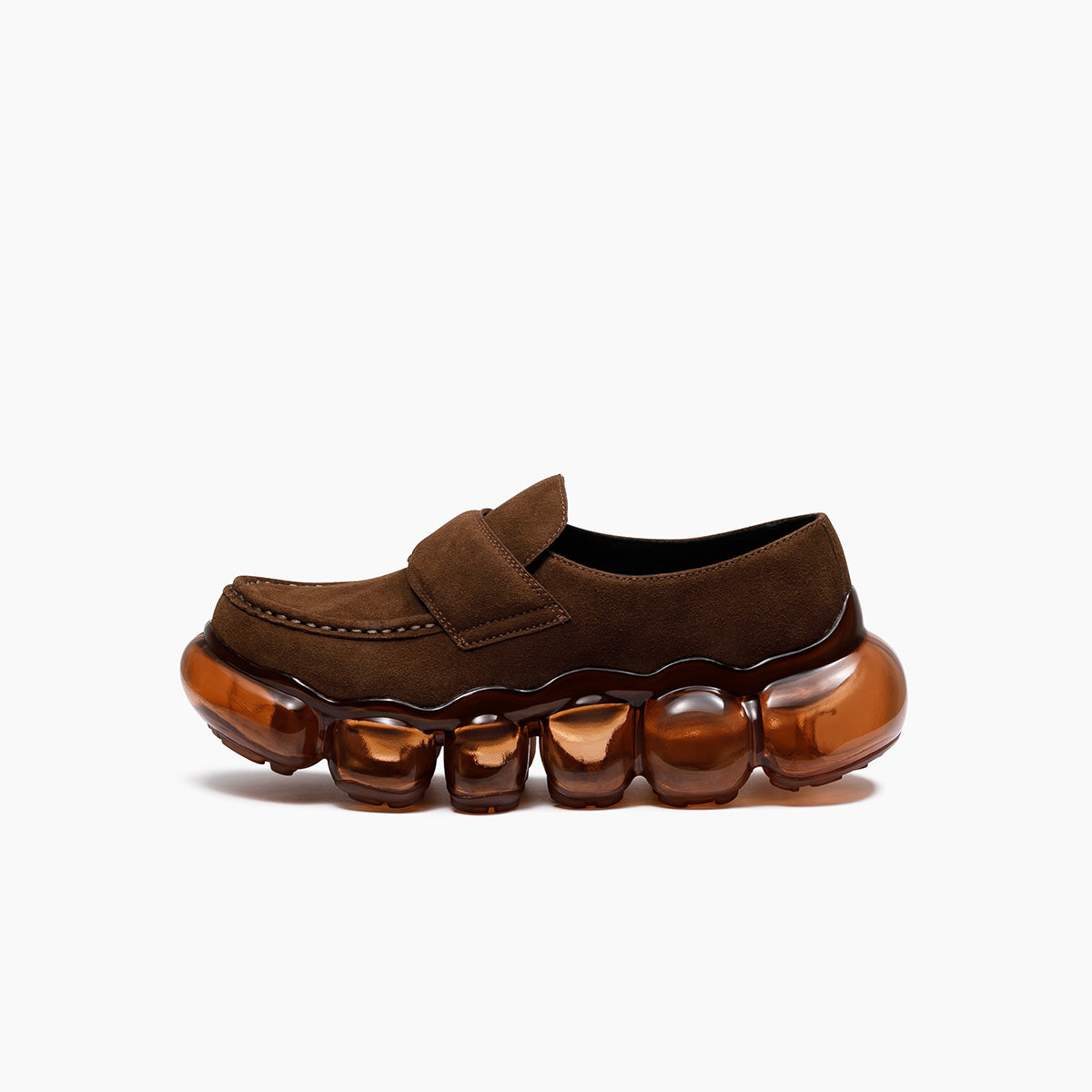 JEWELRY LOAFER BROWN HAIRY / BROWN (ジュエリー ローファー ブラウン 