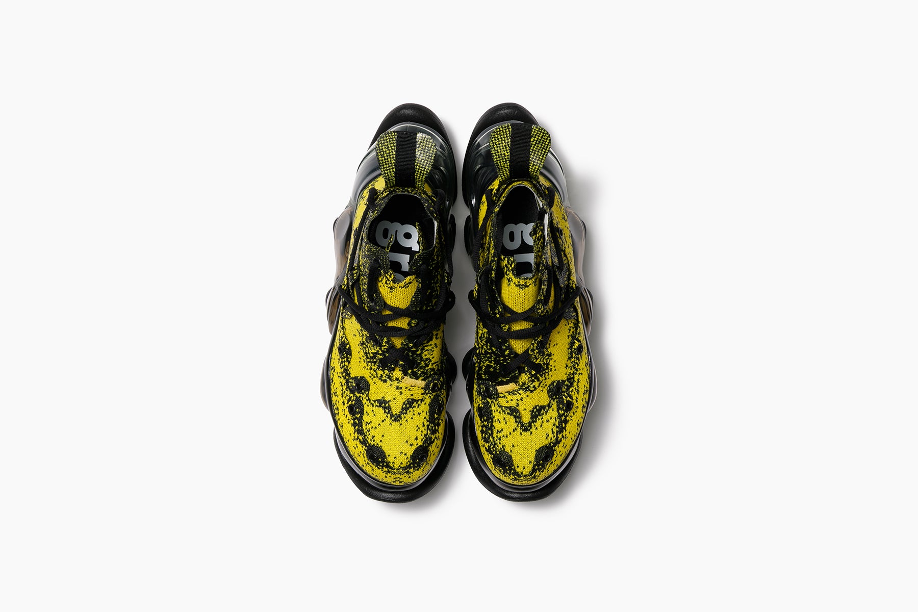 grounds SKYSCRAPER VEXSTAR　YELLOW BLACK / BLACK ICE GREEN