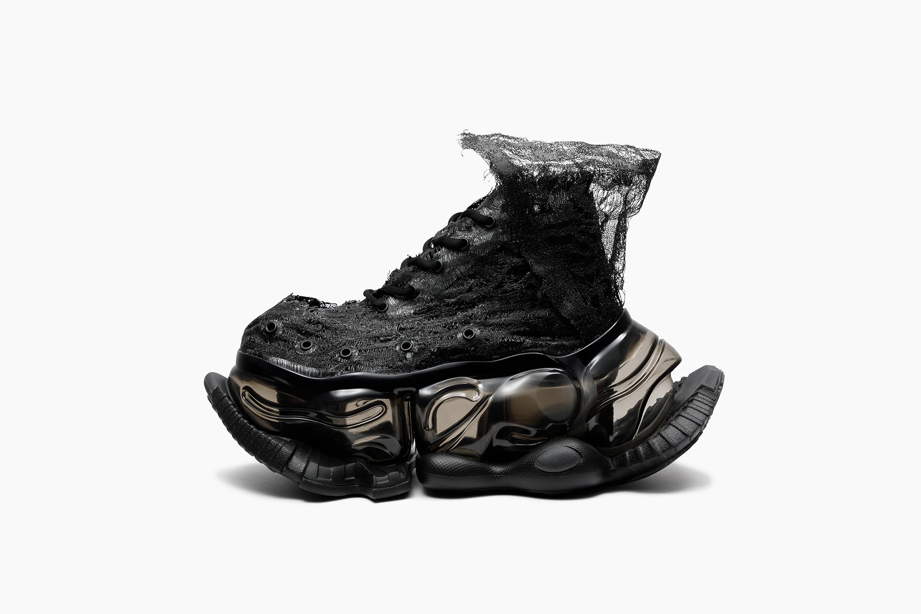 靴 grounds SKYSCRAPER SLED WHITE BLACK 24.0 SKYSCRAPER SLED - WHITE / BLACK (スカイスクレーパー スレッド