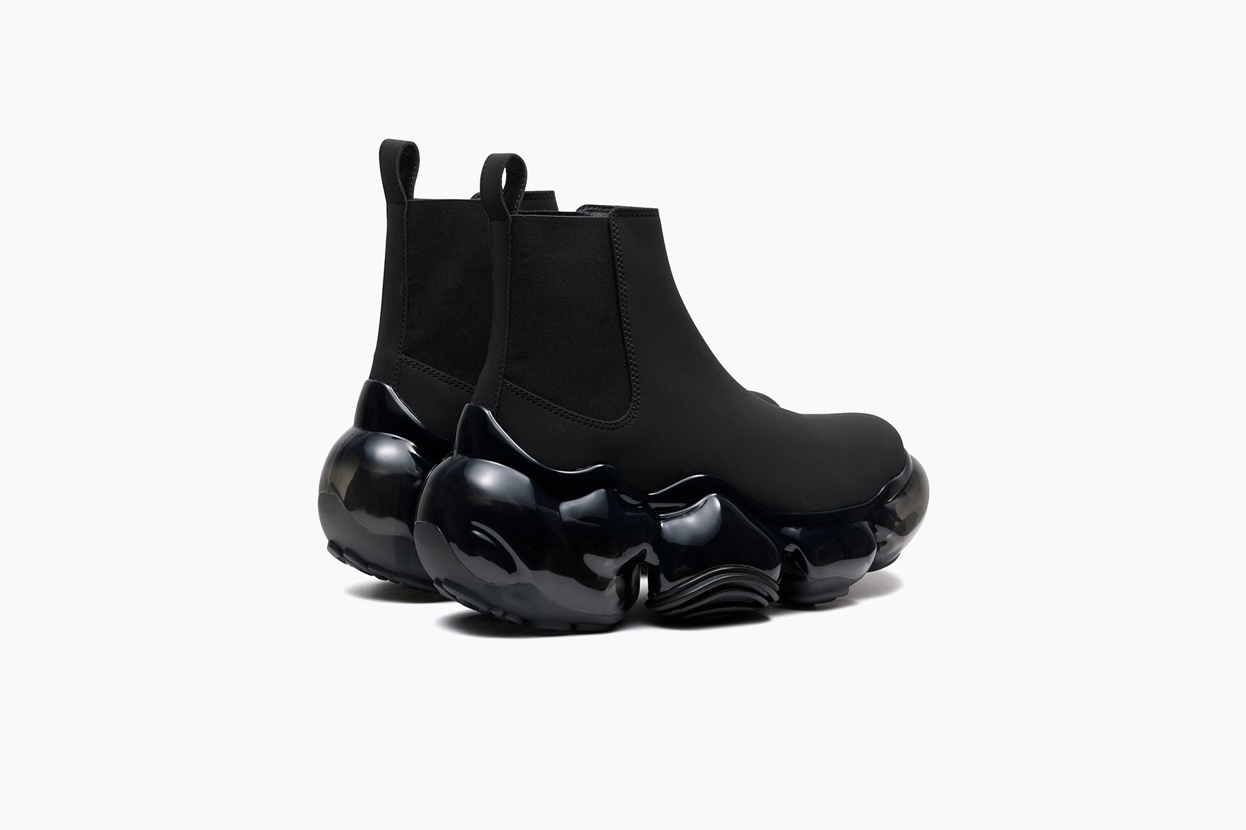 MOOPIE SIDE GORE - MATTE BLACK / BLACK (ムーピー サイドゴア マット