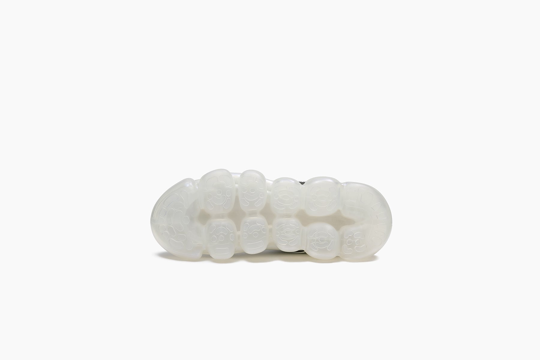 JEWELRY PEBBLE - WHITE ENAMEL / CLEAR AURORA (ジュエリー ペブル