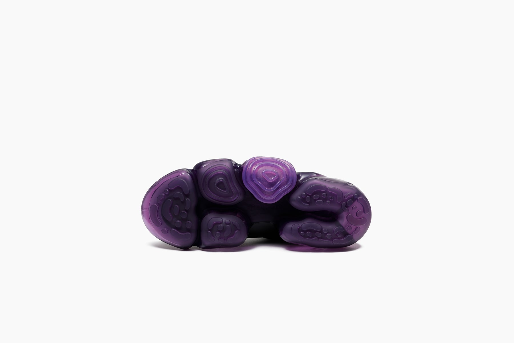 MOOPIE PEBBLE - BLACK LEATHER / PURPLE (ムーピー ペブル ブラック