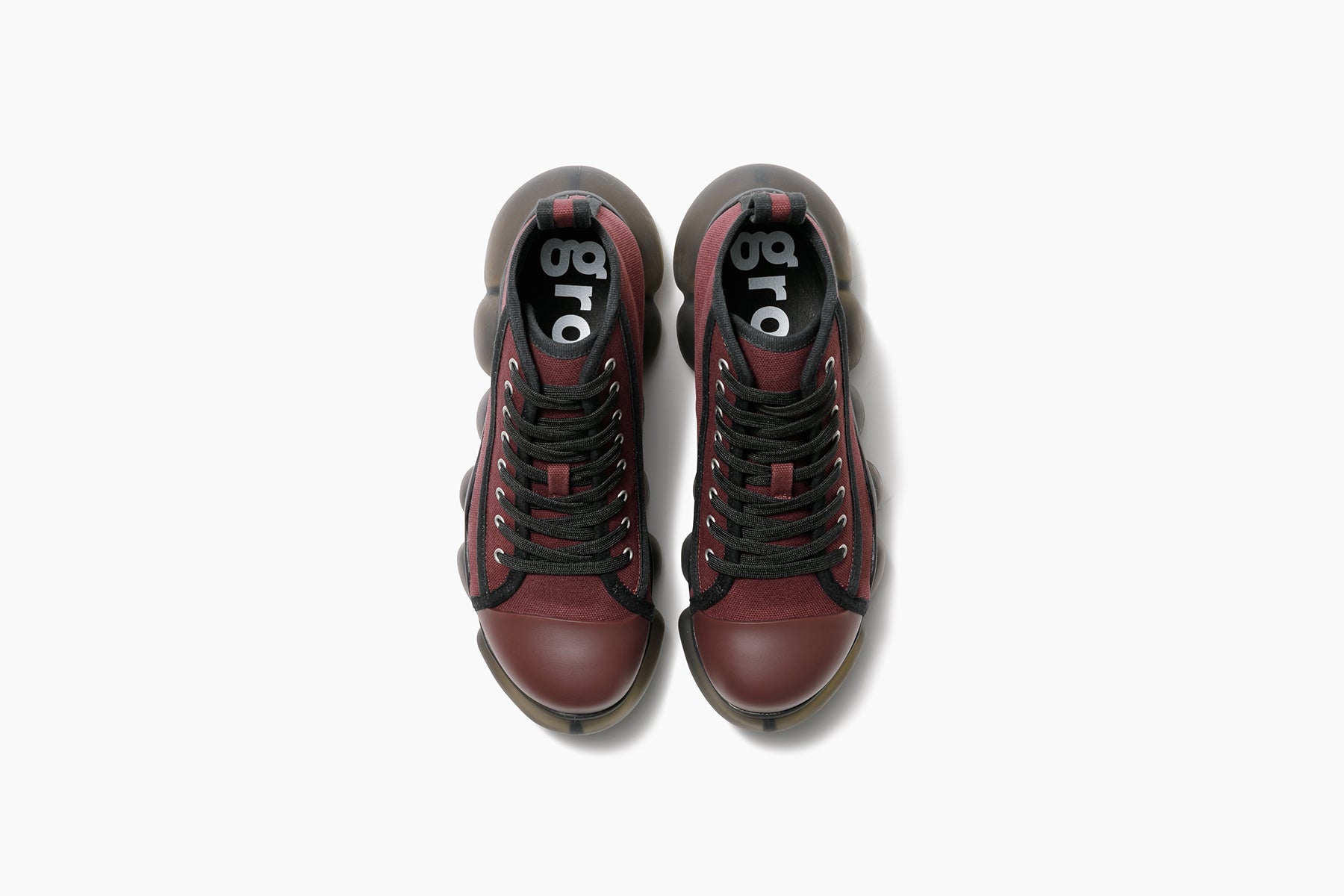 JEWELRY HIGHCUT - BURGUNDY BLACK / BLACK MATTE (ジュエリー