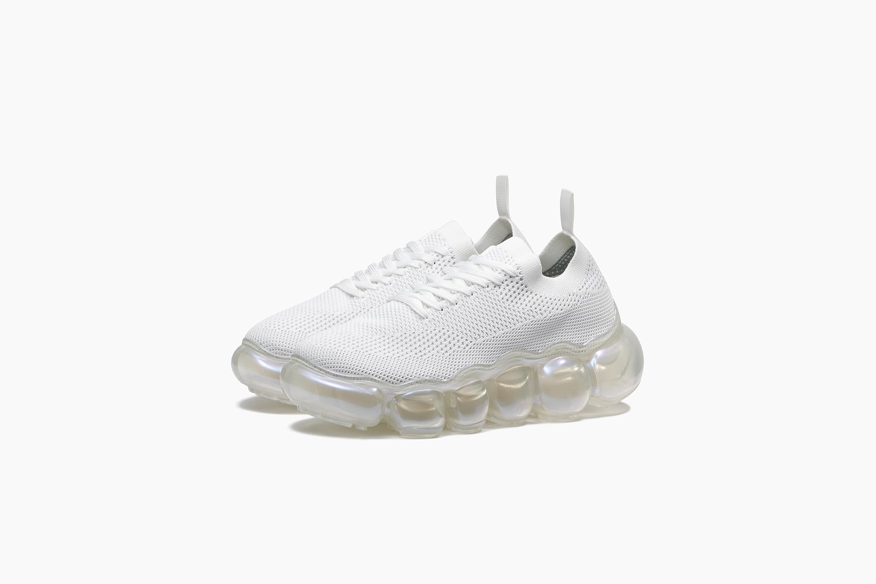 JEWELRY AURORA WHITEGRAY X CLEAR(ジュエリー 白 オーロラ )｜grounds