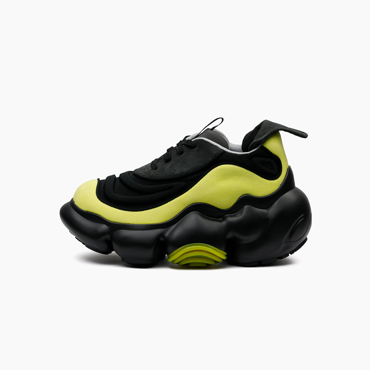 MOOPIE NAZCA LACE - BLACK CITRON / BLACK SOLID MATTE (ムーピー 
