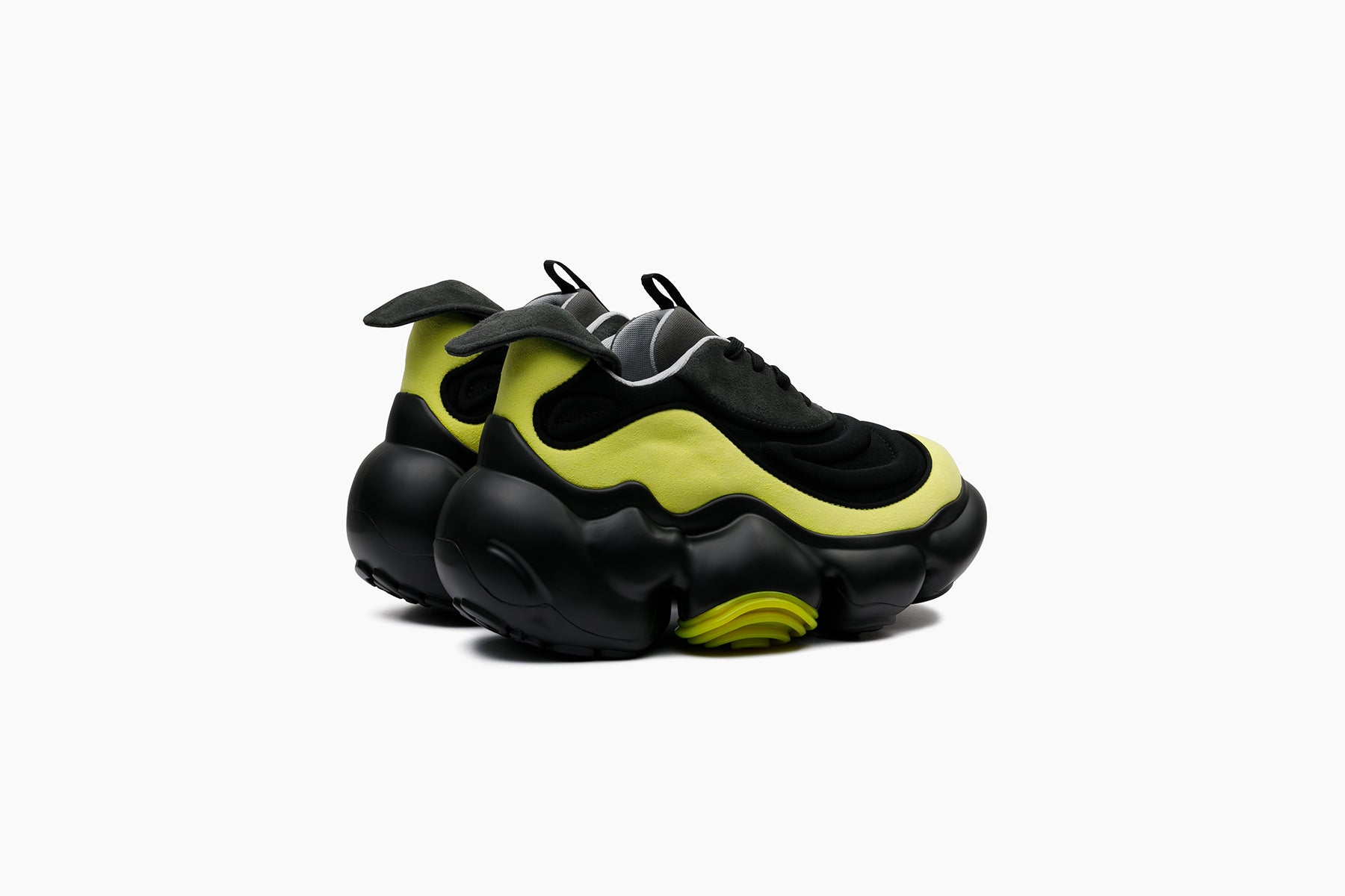 MOOPIE NAZCA LACE - BLACK CITRON / BLACK SOLID MATTE (ムーピー