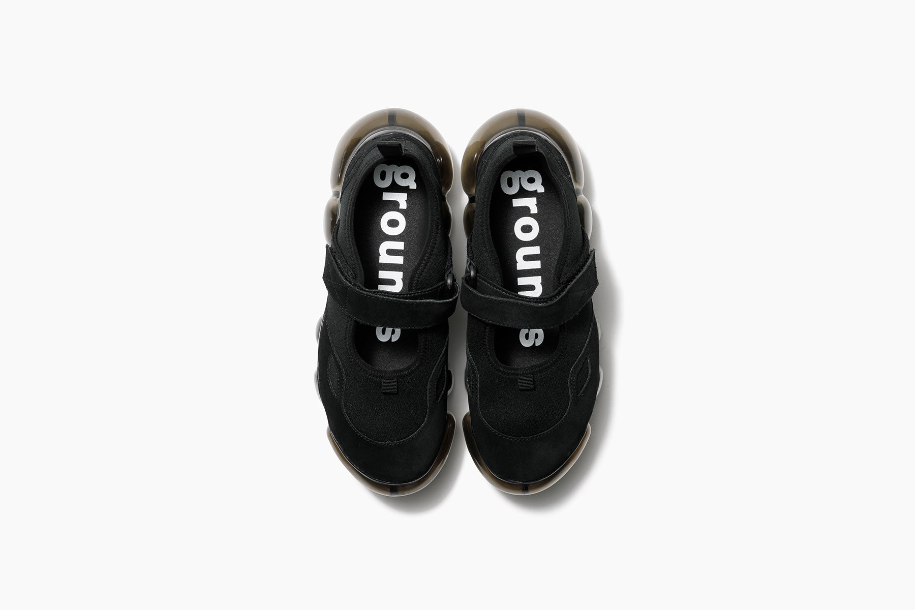 grounds エナメル メリージェーン SHEEP別注】JEWELRY MARY JANE / PINK ICE × AURORA / スニーカー