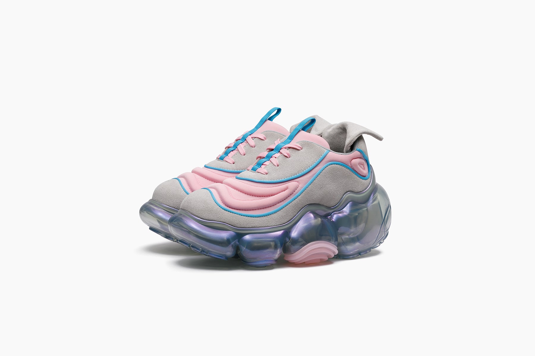 MOOPIE NAZCA LACE - PINK GRAY / ICE GRAY AURORA (ムーピー ナスカ